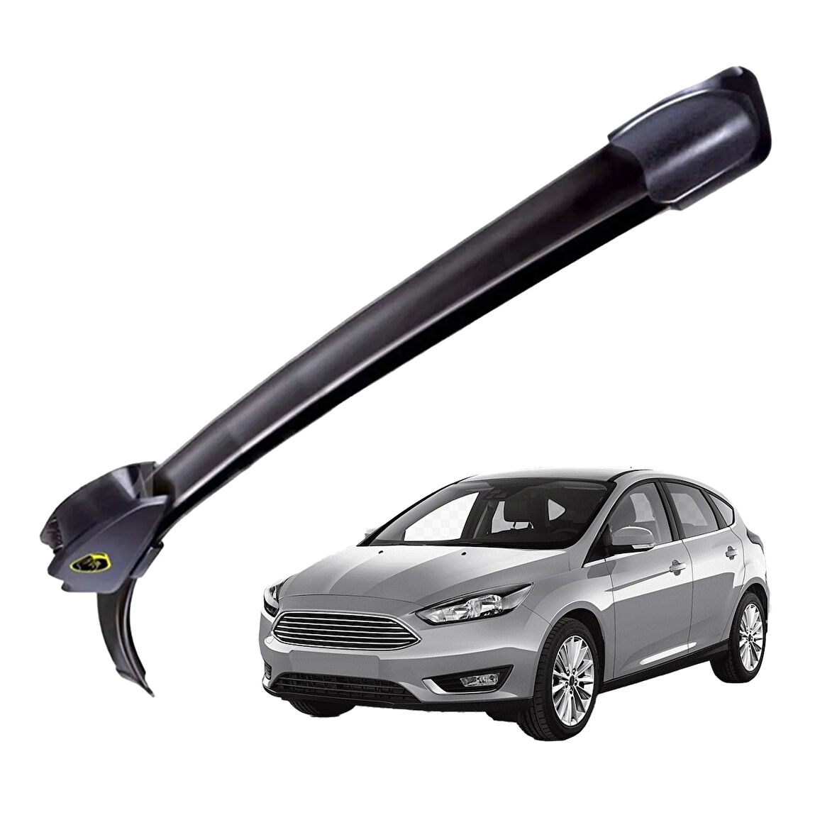 Mega Oto Market RBW Otomobil Sileceği Muz Silecek Takımı 63/50 cm 25/20 inch Ford Focus 4 ile uyumlu