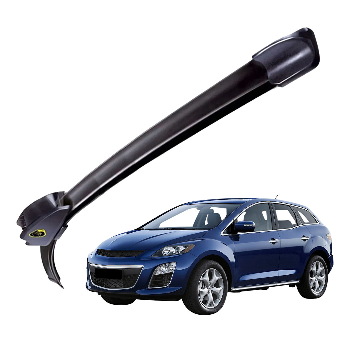 Mega Oto Market RBW Otomobil Sileceği Muz Silecek Takımı 65/40 cm 26/16 inch Hyundai Accent - Kia Rio 3 - Mazda CX7 ile uyumlu