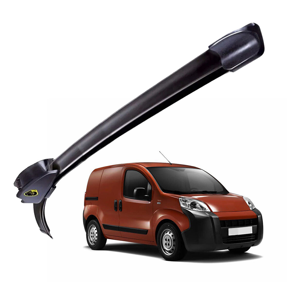 Mega Oto Market RBW Otomobil Sileceği Muz Silecek Takımı 26/19 inch 65/48 cm Citroen Nemo - Fiat Fiorino ile uyumlu