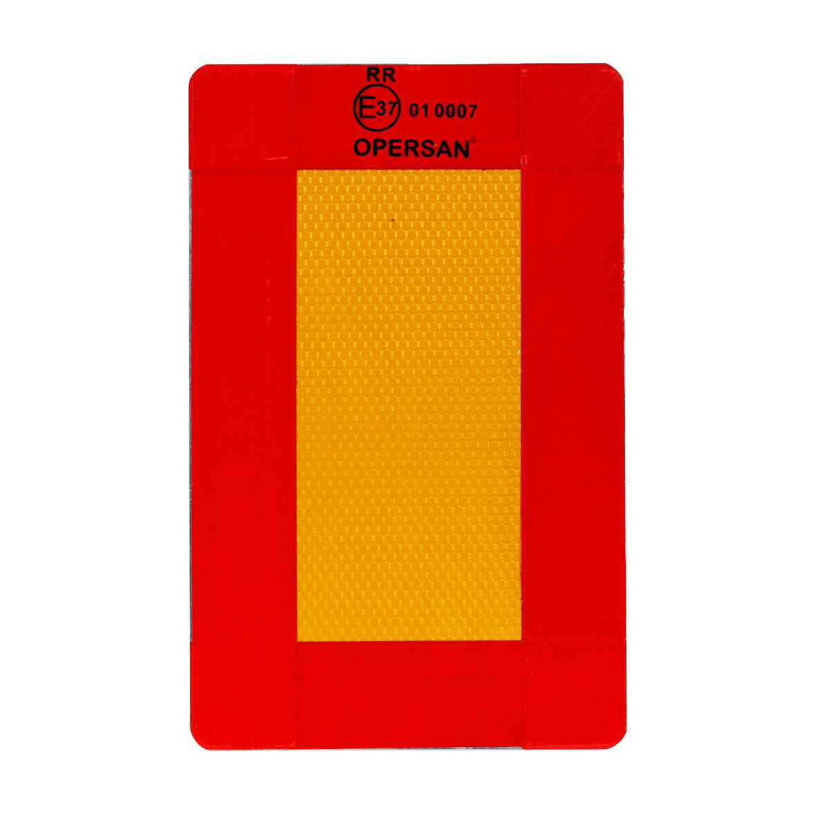 Mega Oto Market Opersan Reflektör Çekici Römork Tır Kamyon Tabel 1 mm Aluminyum Sac 22x36 cm Kısa Dikdörtgen 1 Adet