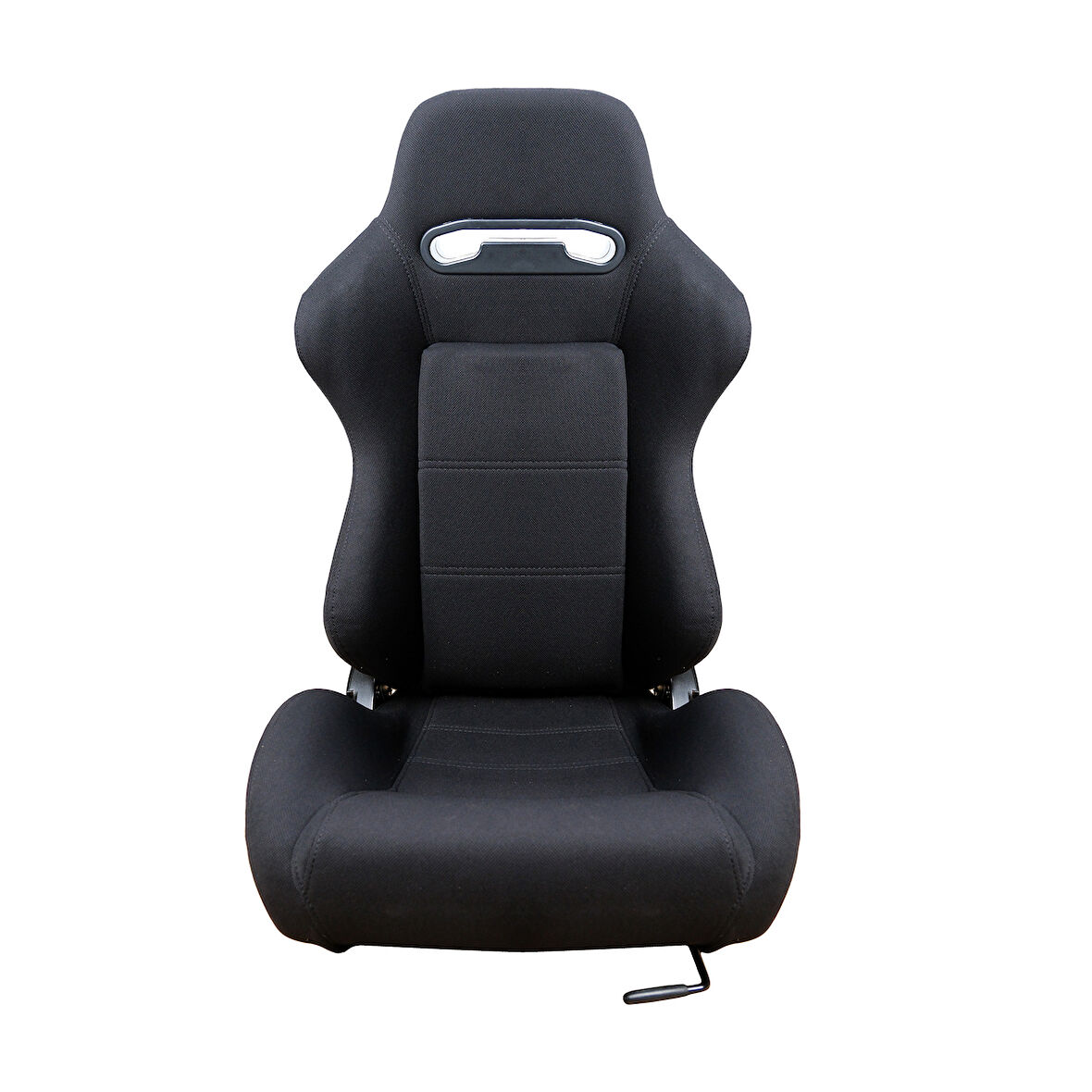 Oto Spor Koltuk Siyah Süet Kaplama Recaro Model 1 Takım 2 Adet