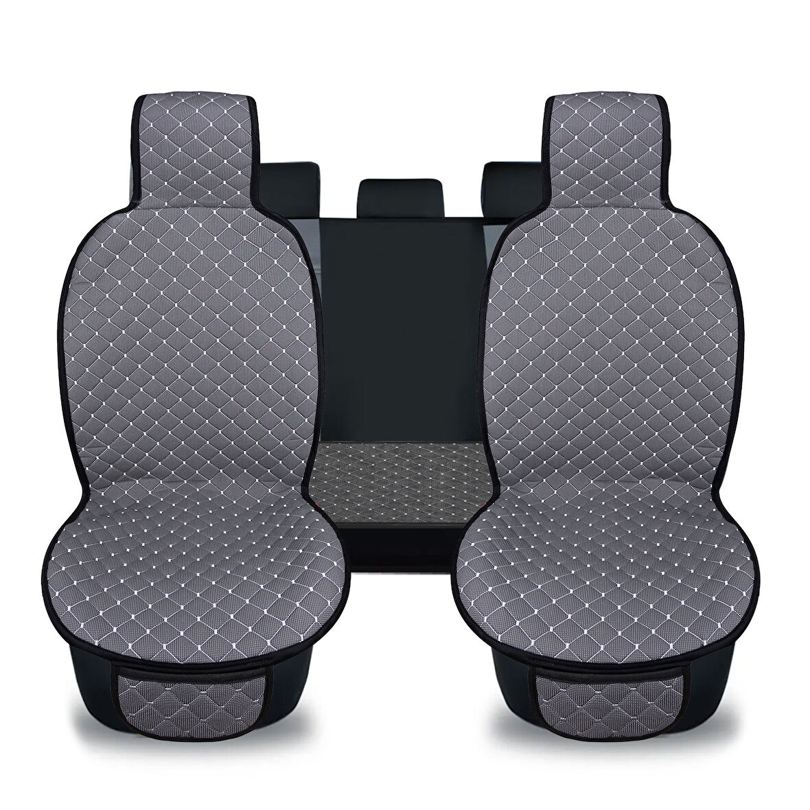 Graypoint Serisi Terletmez Dokuma Kumaş Oto Koltuk Koruyucu Kılıfı Ön ve Arka Koltuk Takım