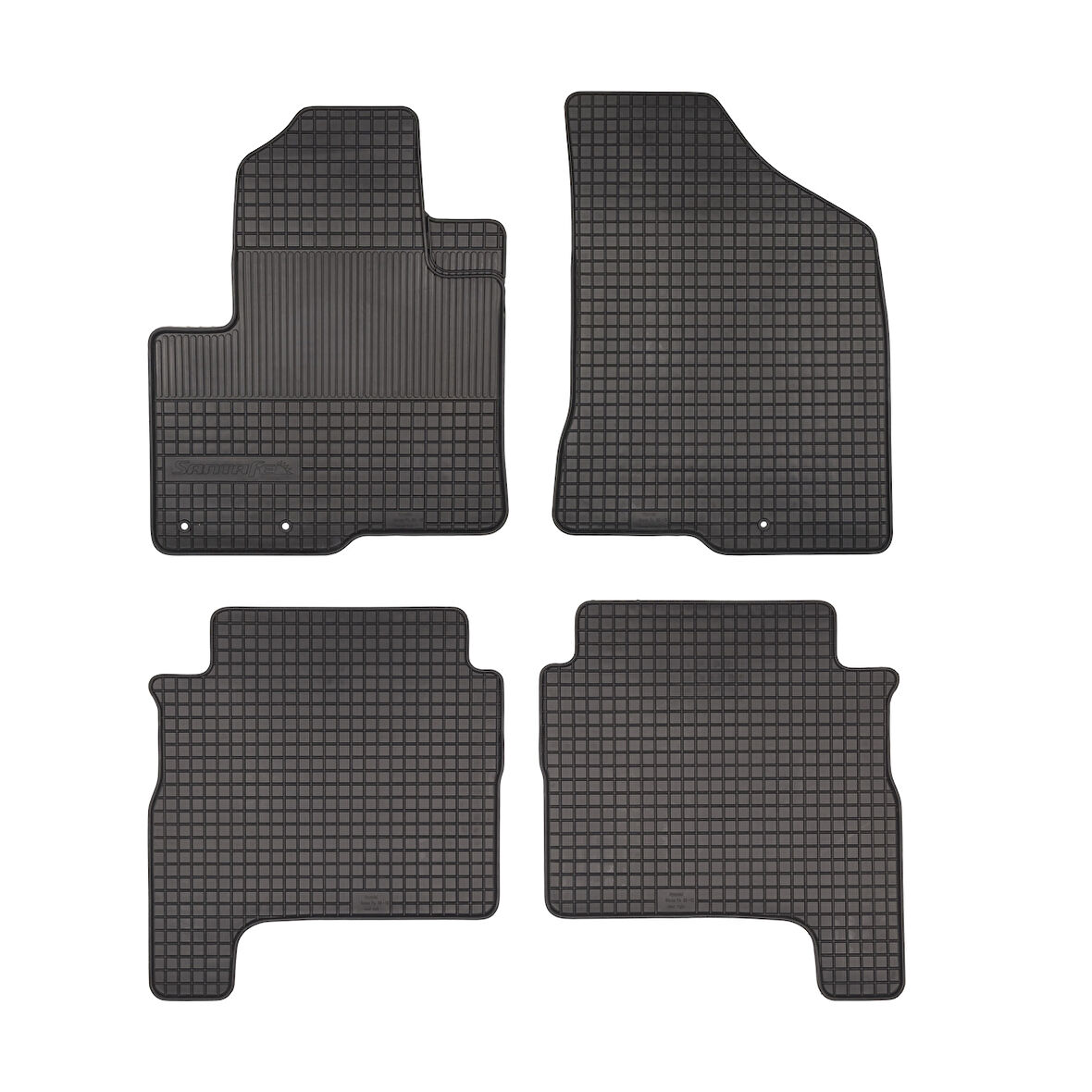 Niken 3D Kaliteli TPE Oto Paspas Siyah Renk Hyundai Santafe 2006 ile uyumlu