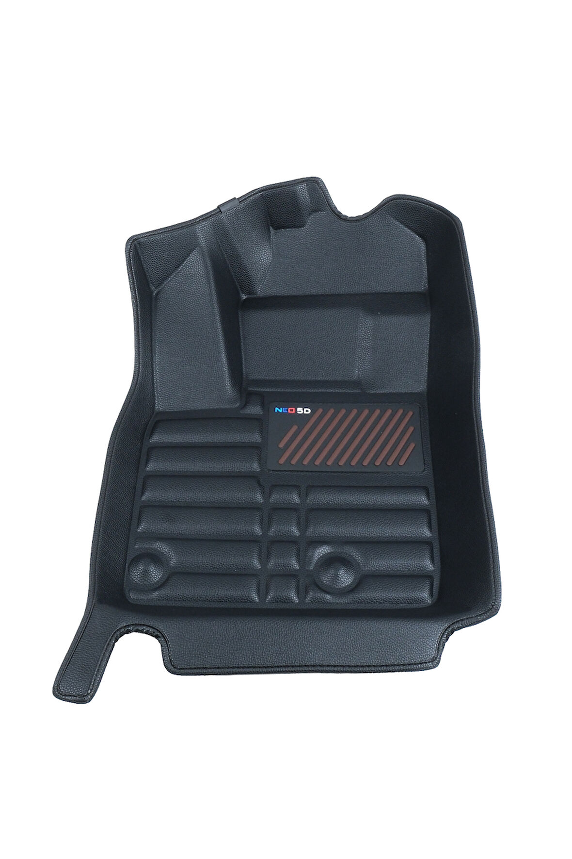 5D Dikişsiz (press) Deri Havuzlu Paspas Siyah Nissan Qashqai 2021-2024 ile uyumlu