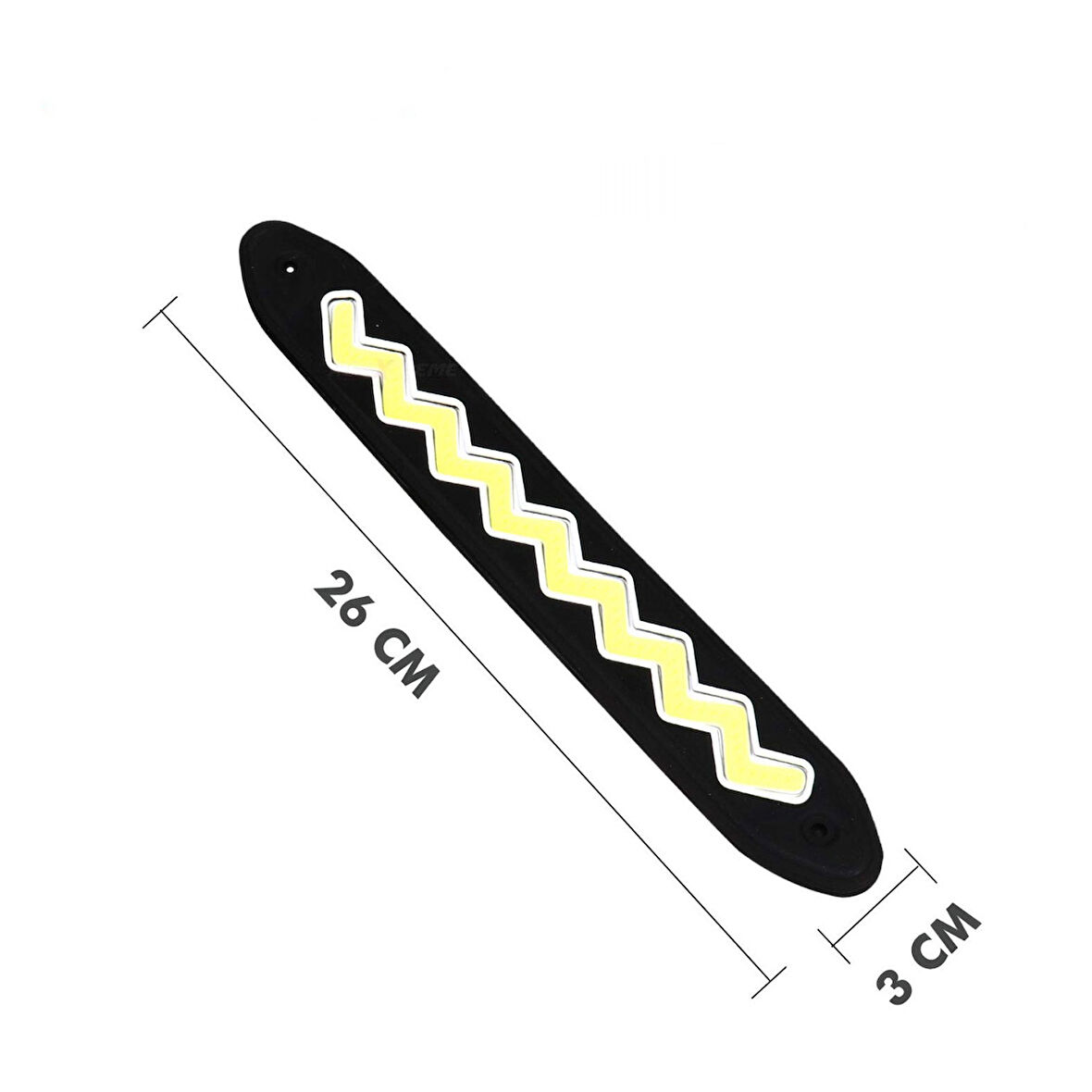 Mega Oto Market Zigzag Şerit Gündüz Ledi Farı Su Geçirmez Beyaz Işık