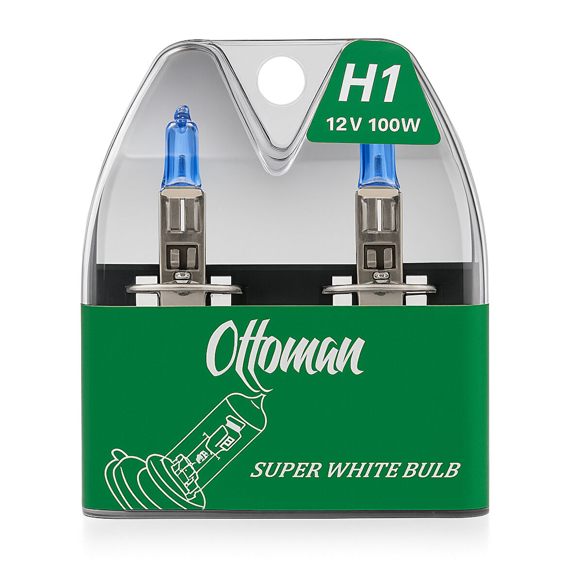 FRT Ottoman H1 12V Süper Beyaz Far Ampulü- Ultra Görüş Gücü