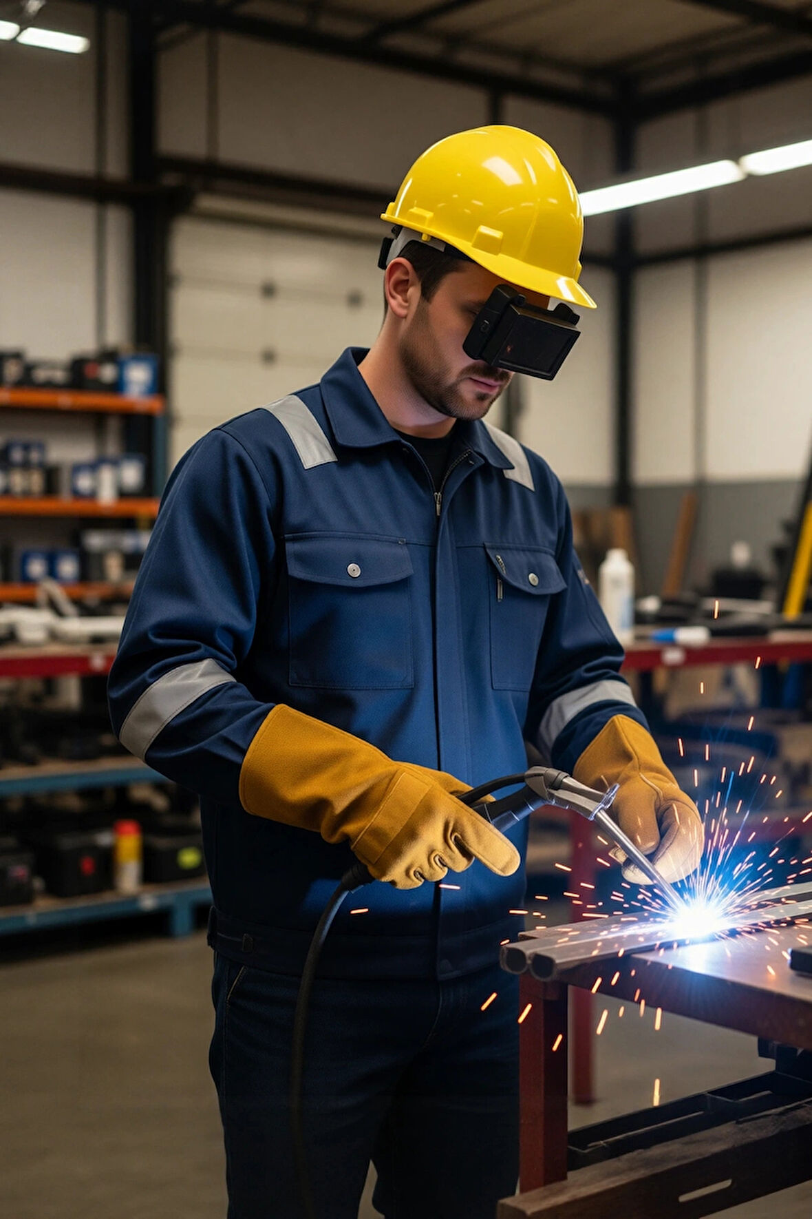 HDPE Baret EN 397 Standart İş Güvenliği Kaskı GE1537 Vidalı