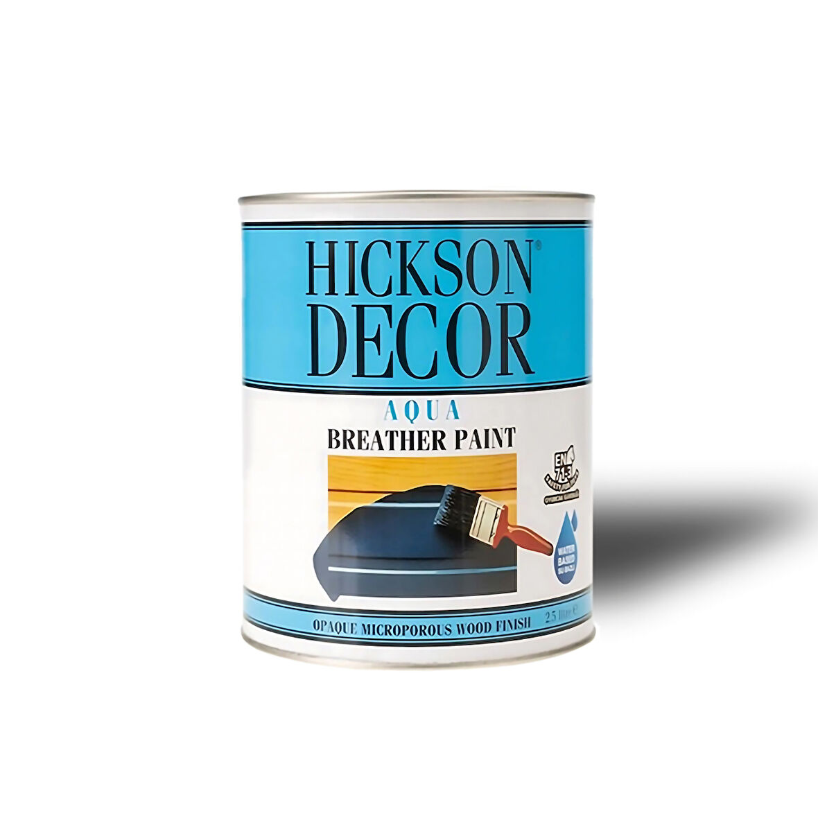 Hickson Decor Aqua Breather Paint Nefes Alan Polar White Beyaz Yarı Mat 1 Lt
