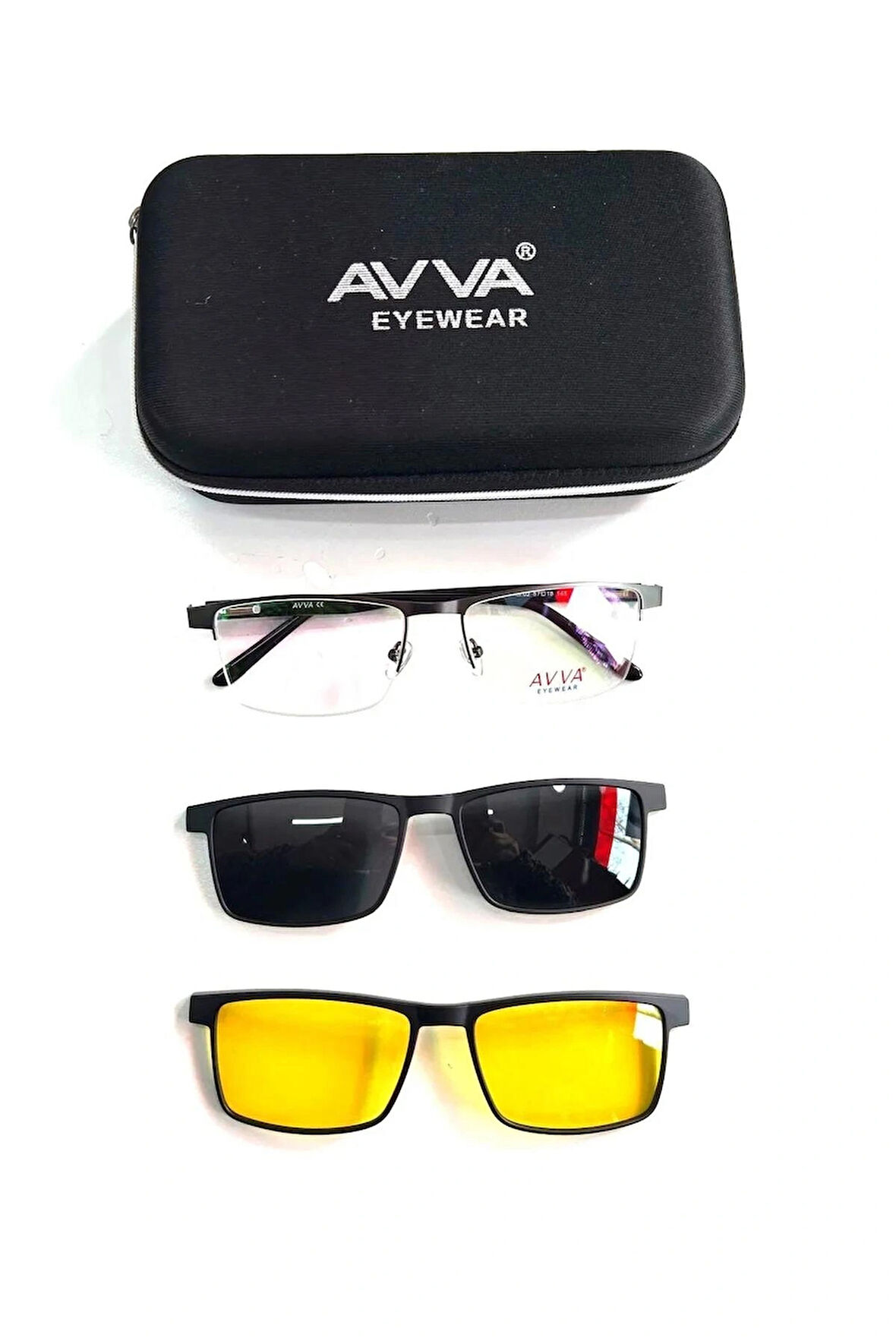 AVVA 507 C2 POLARİZE&ANTİFAR KLİPSLİ ERKEK  GÜNEŞ GÖZLÜĞÜ