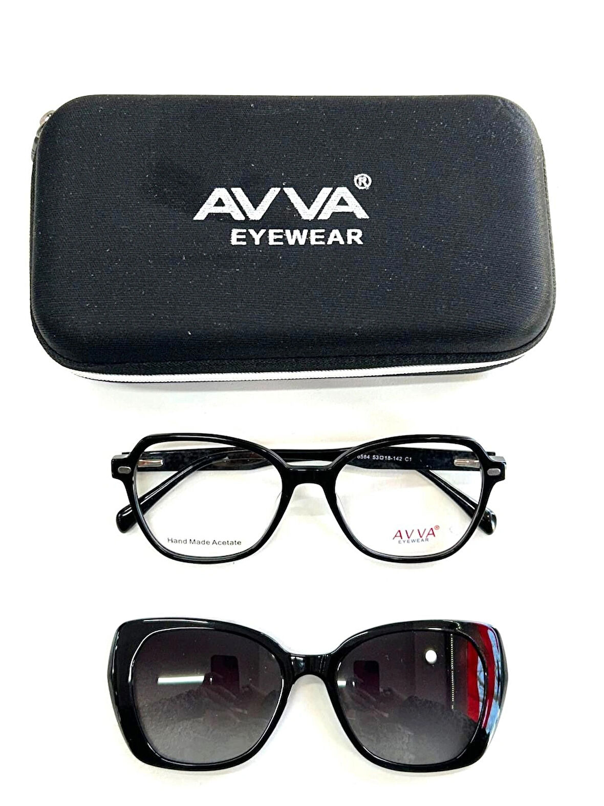 AVVA 6584 C1 POLARİZE KLİPSLİ KADIN GÜNEŞ GÖZLÜĞÜ