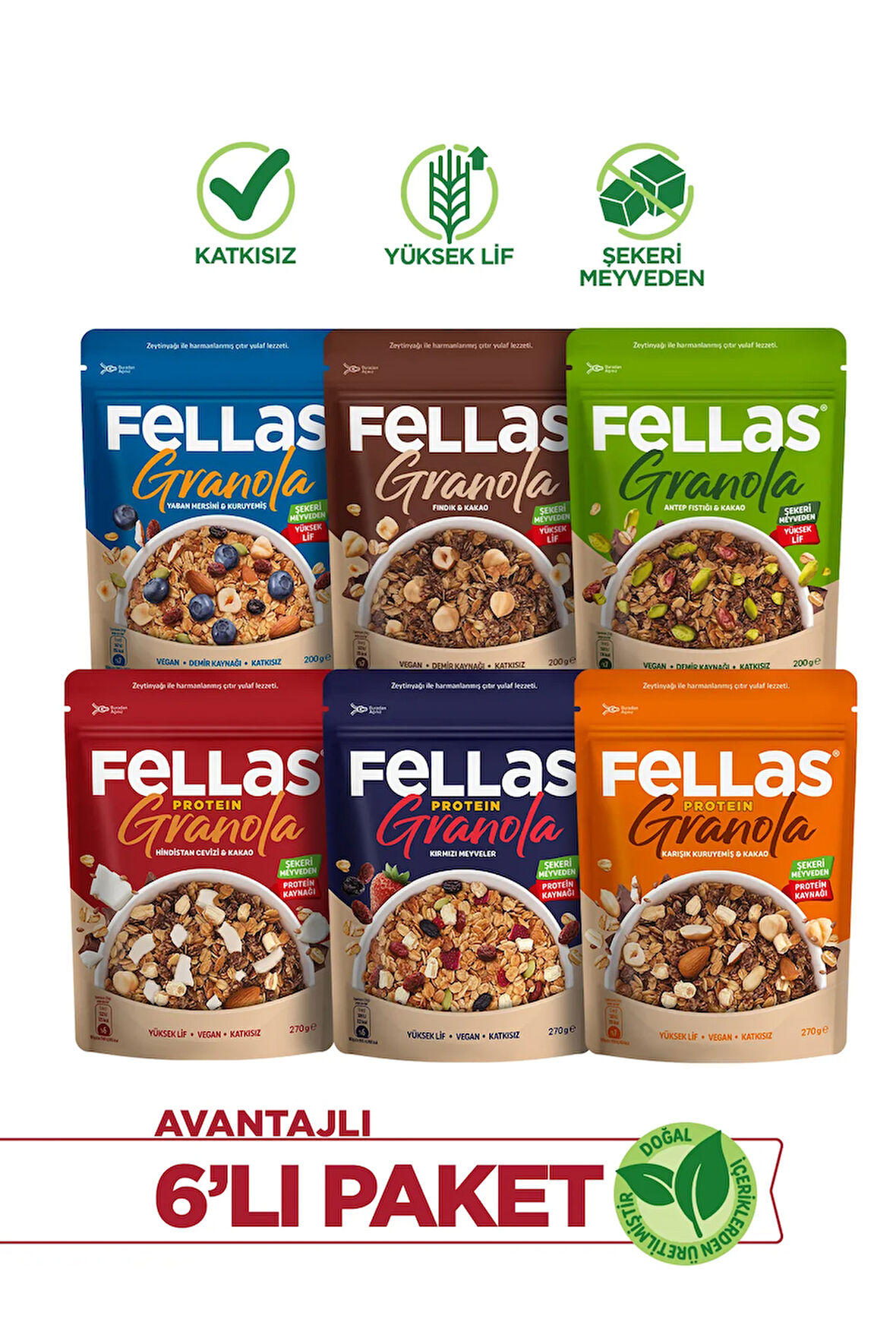 Granola 6'lı Süper Paket