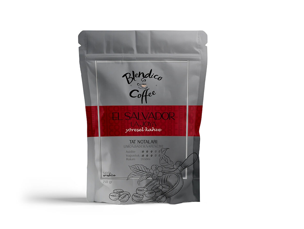 El Salvador La Joya Estate Yöresel Kahve 250 gr (Çekirdek)