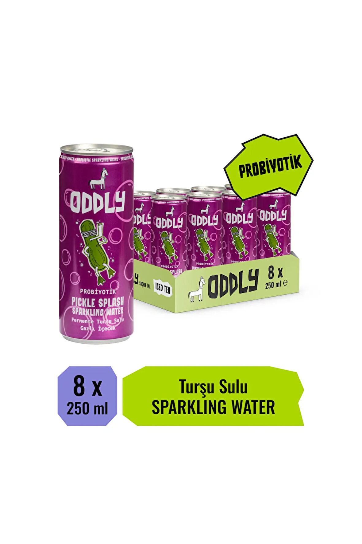 PICKLE SPLASH TURŞU SUYU KUTU 250 ML X 8 ADET