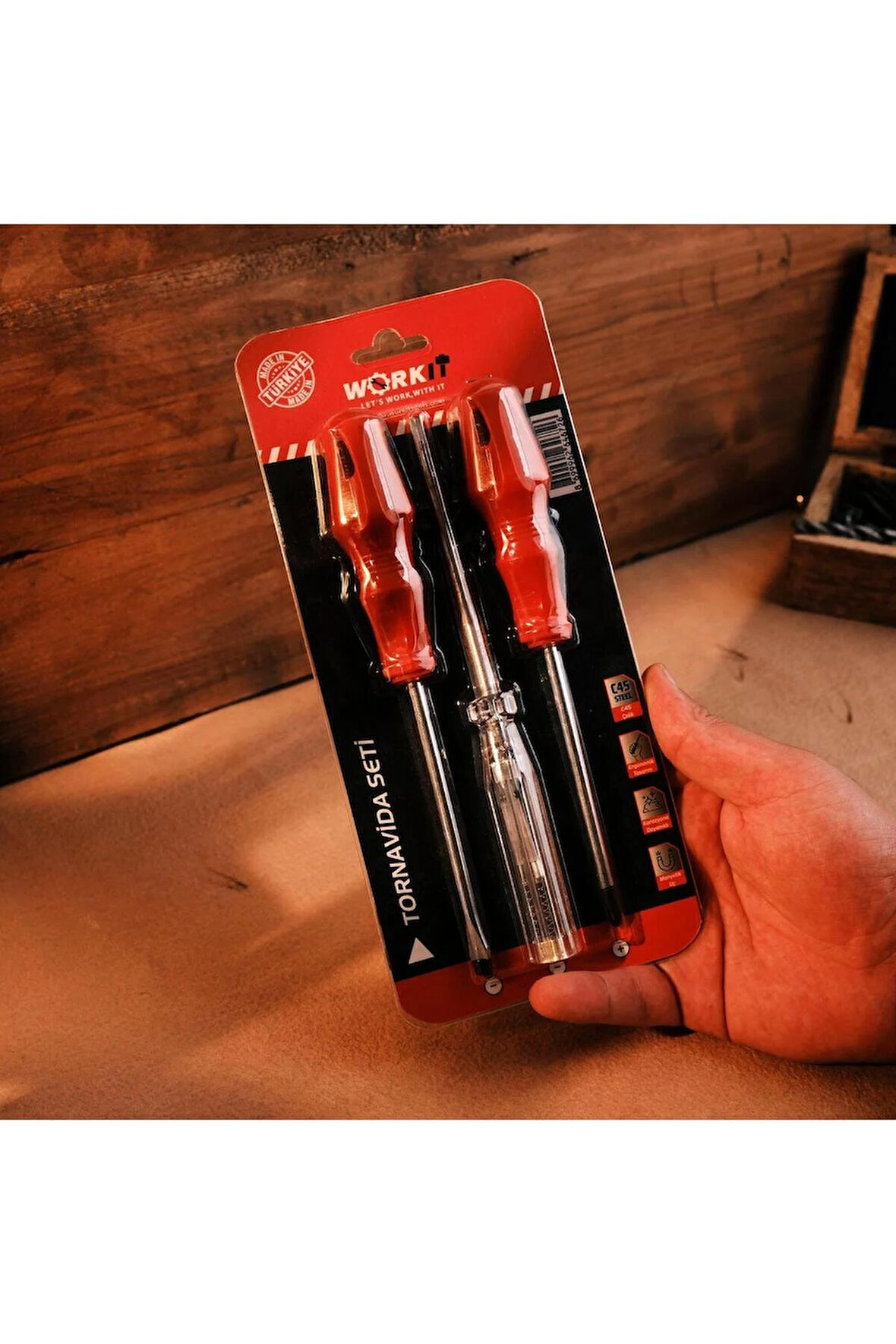 Workit 3' Lü Tornavida Seti