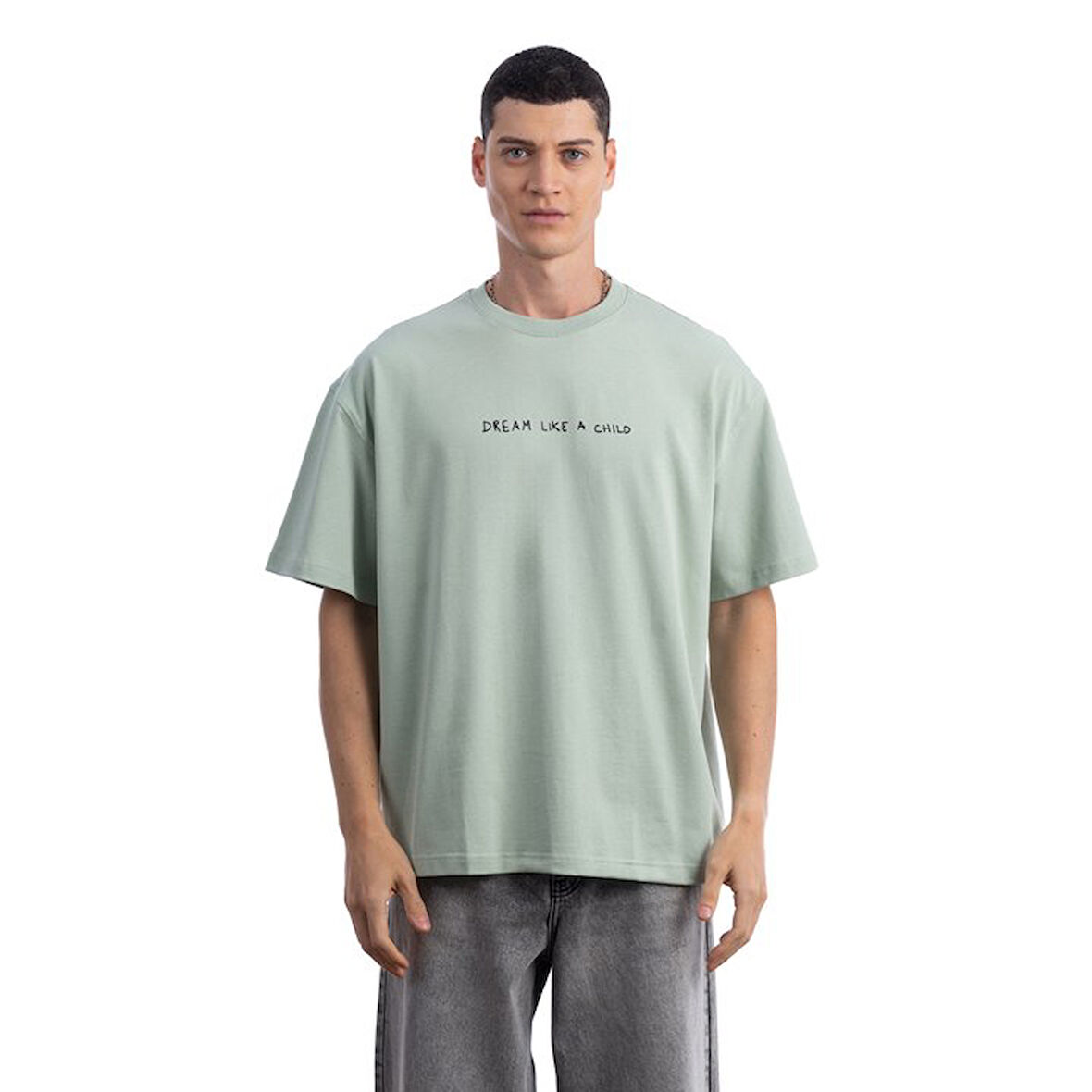 House King Size Su Yeşili T-Shirt