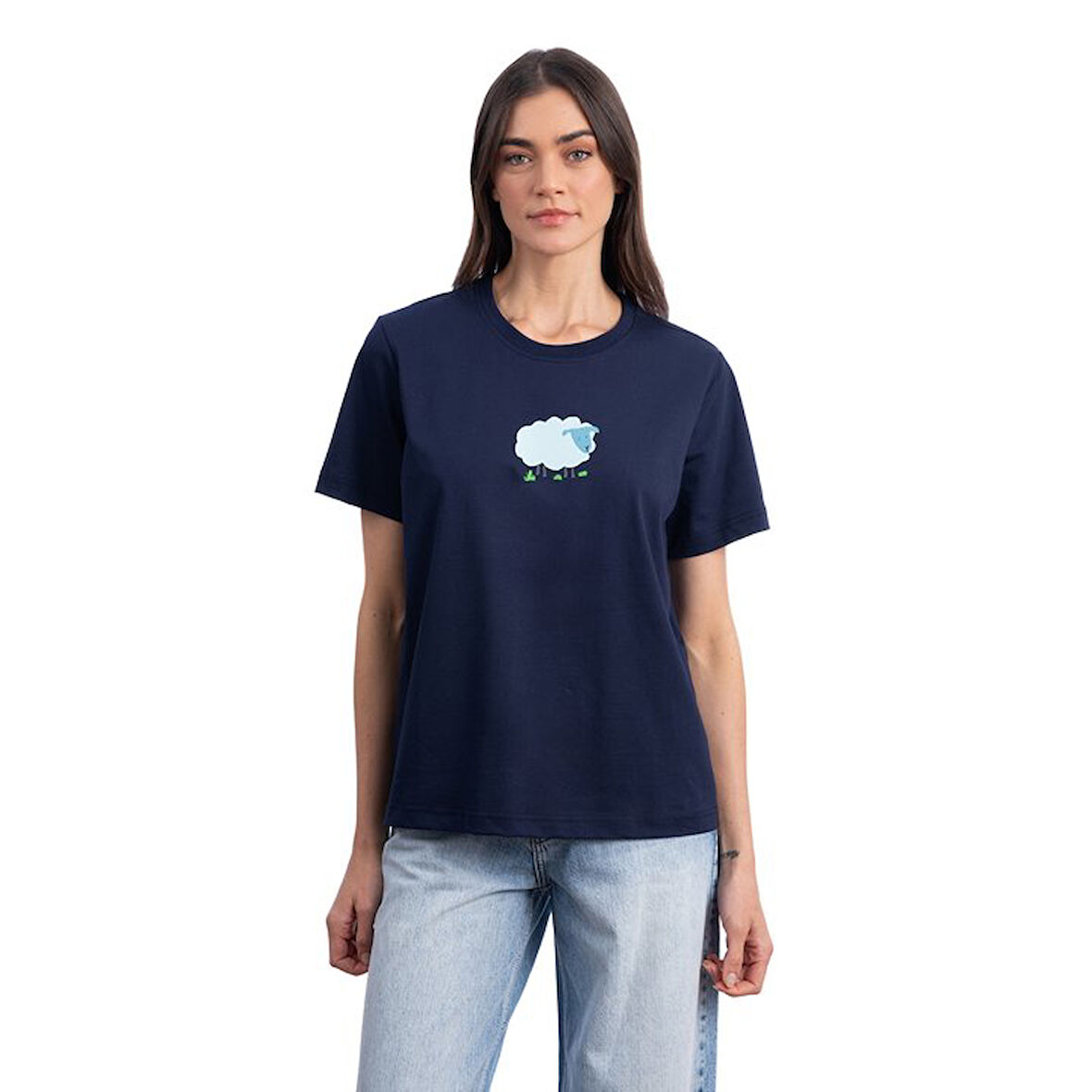 Lamb Regular Lacivert T-Shirt