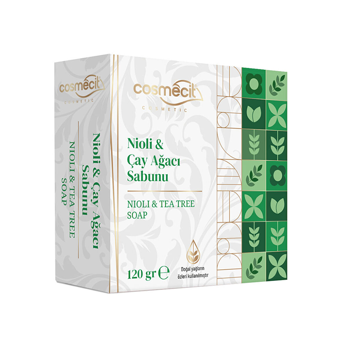 Cosmecit Nioli & Çay Ağacı Sabunu 120 Gr