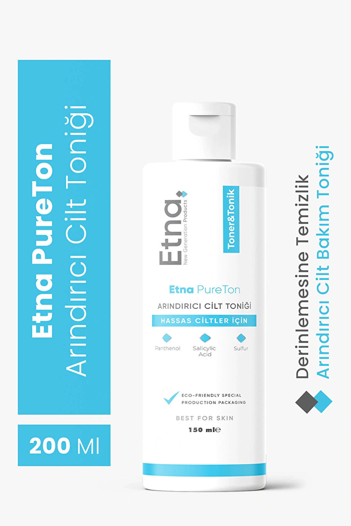 Etna Pharma Etna PureTon Arındırıcı Cilt Bakım Toniği 150 ML