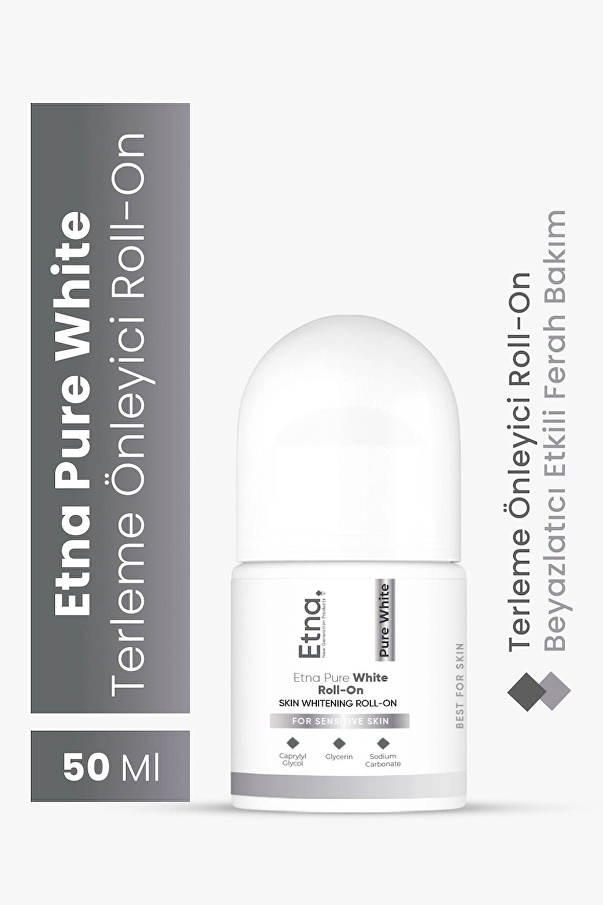 Etna Pharma Pure White Terleme Önleyici Roll-On 50 ML