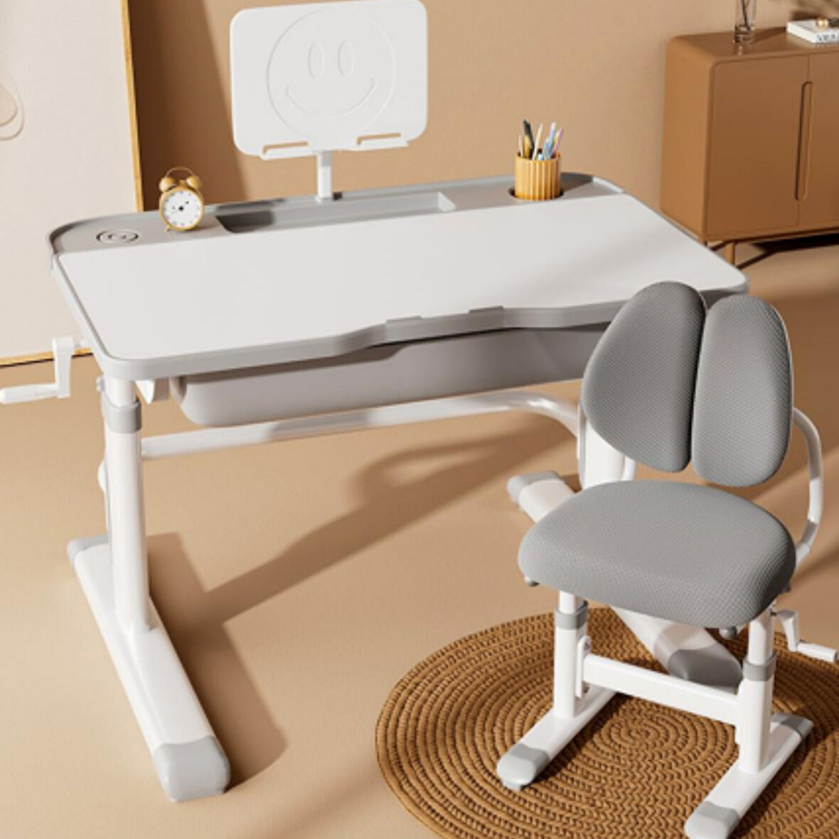 Daisy Yükseklik Ayarlı Çocuk Çalışma Masa ve Sandalyesi