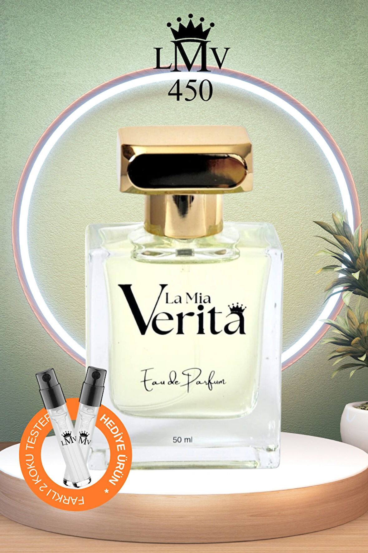Ganymede parfüm Uniseks Odunsu Baharatlı LMV450 Yüksek Kalıcılık & Yayılım Top Kalite Edp 50 ml