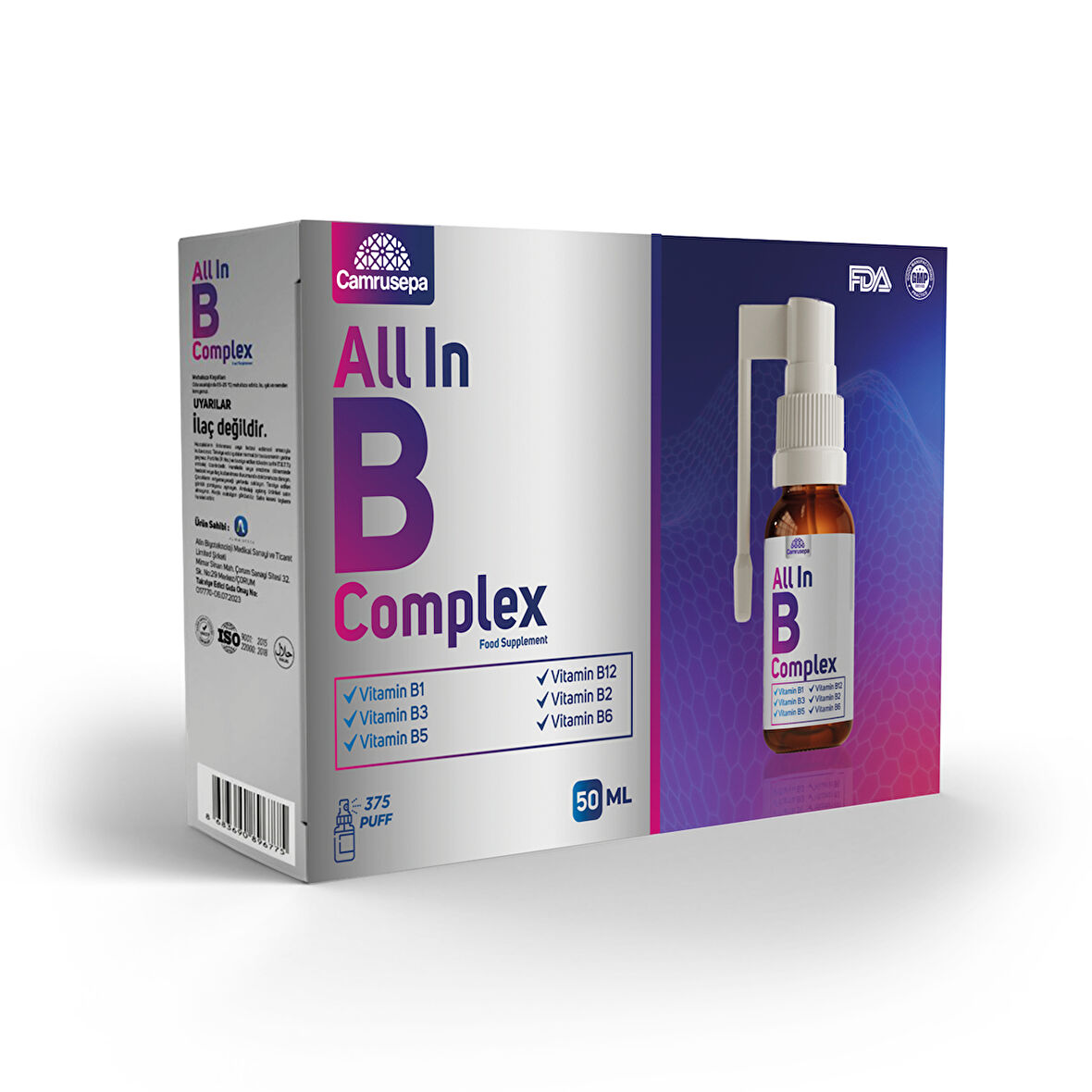 Camrusepa All In B Vitamin Complex
