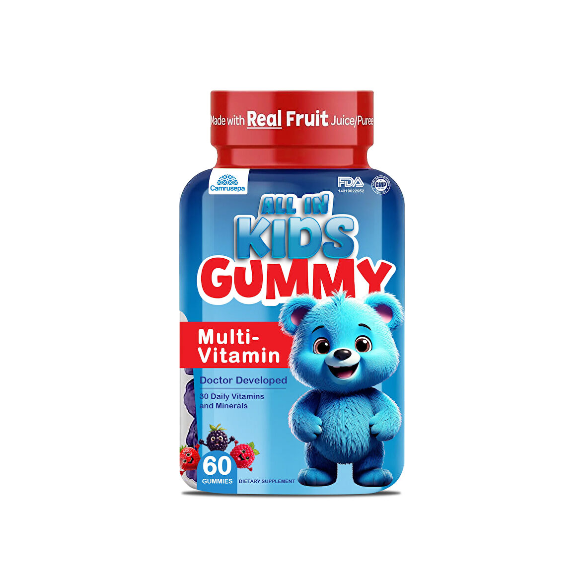 Camrusepa All In Multivitamin Kids Gummy