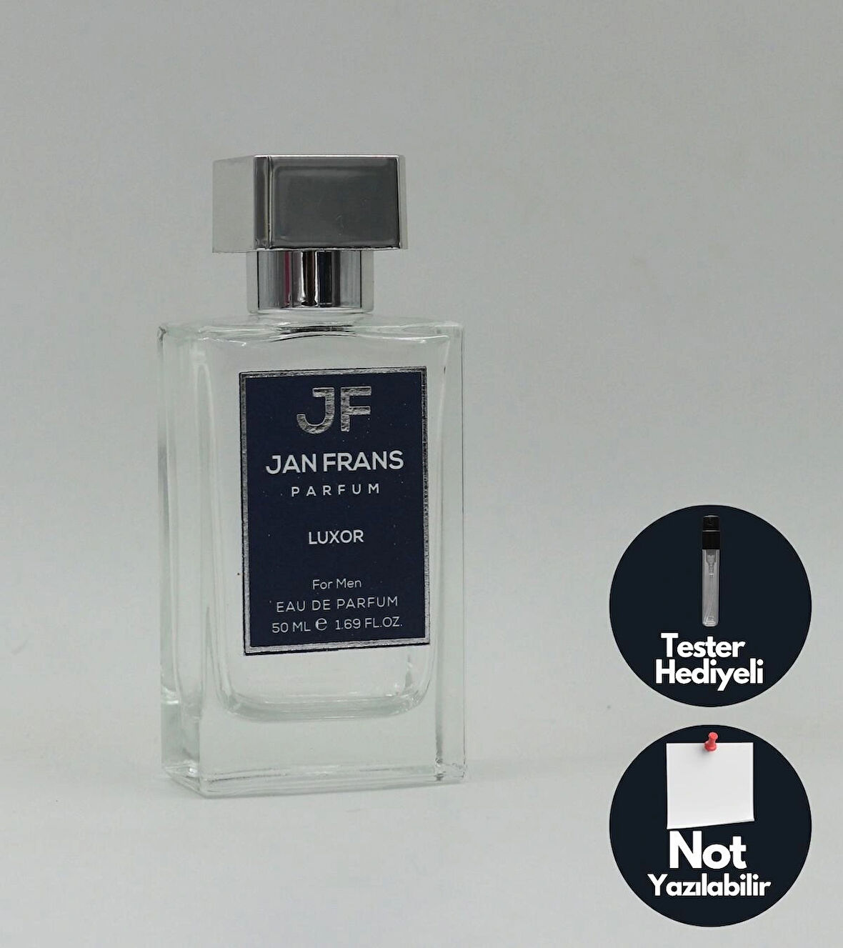 Luxor - Vanilya Vanilyalı Oryantal Kokulu 50ml Kalıcı Edp Erkek Parfüm