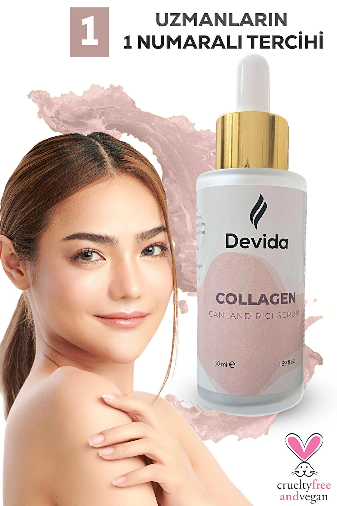 Devida Canlandırıcı Kırışık ve Yaşlanma Karşıtı Collagen Serum