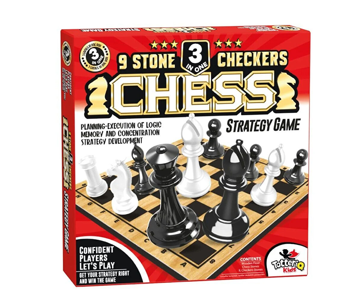 8225 SATRANÇ 9 TAŞ DAMA