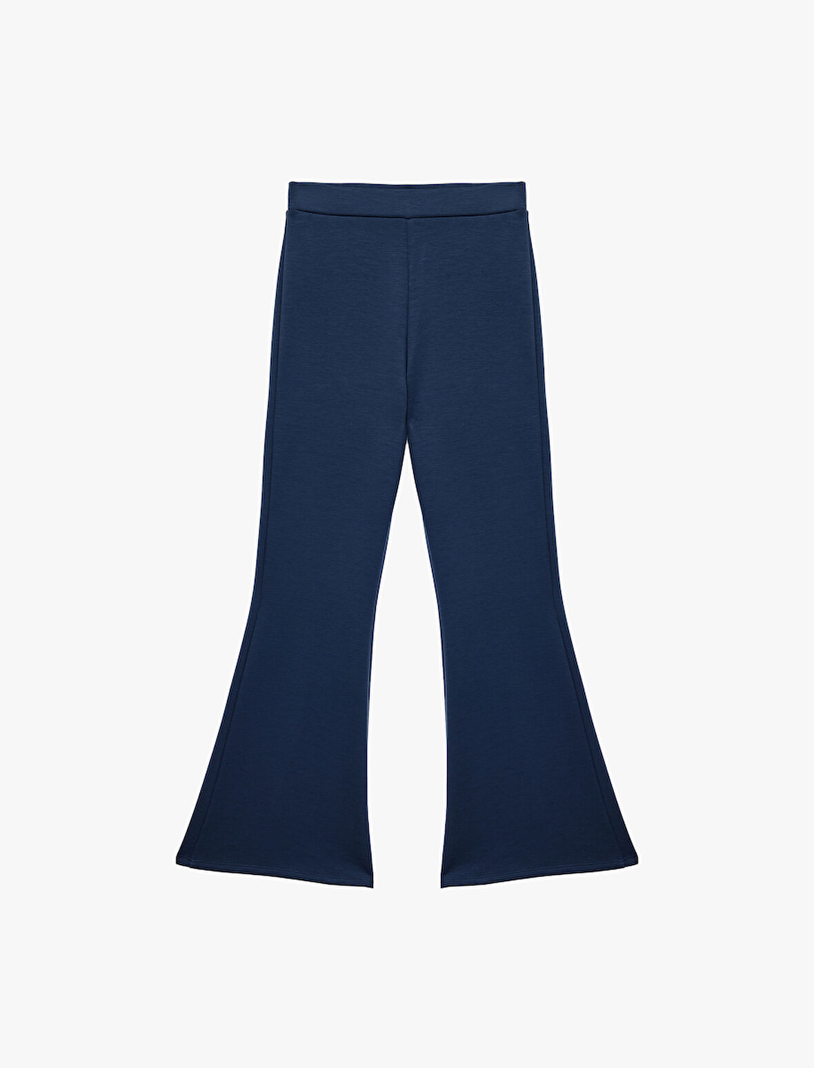 Scuba Kumaş Slim Fit İspanyol Paça Pantolon