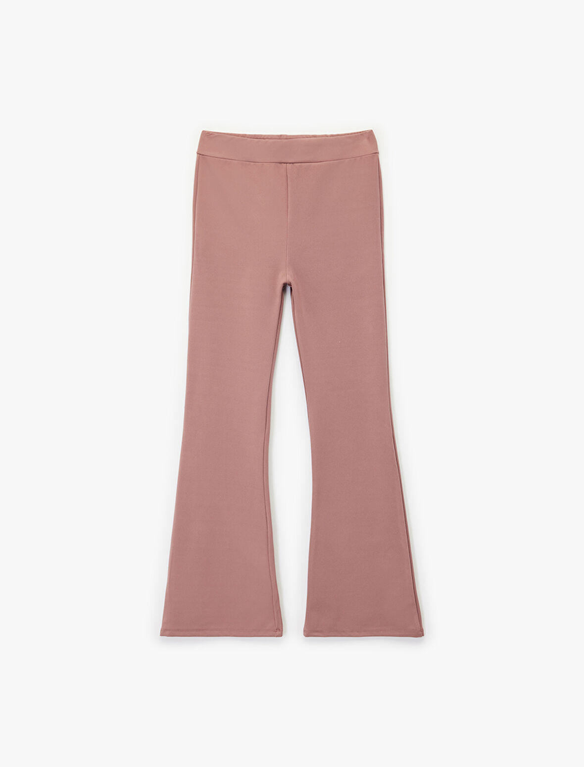 Beli Lastikli Dar Kalıp Basic İspanyol Paça Pantolon