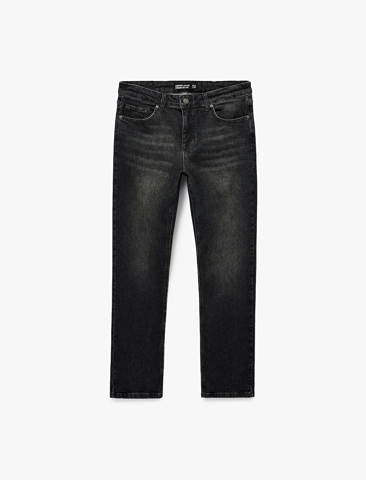 Normal Bel Pamuklu Straight Fit Jean Pantolon - Mark Jean