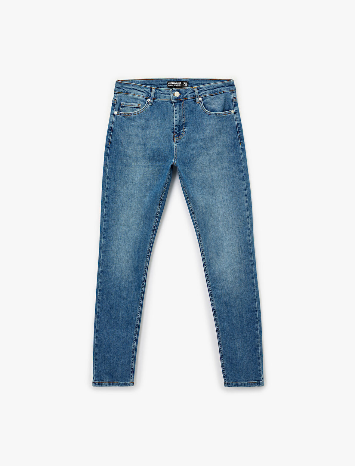 Normal Bel Pamuklu Skinny Fit Jean Pantolon - Michael Jean