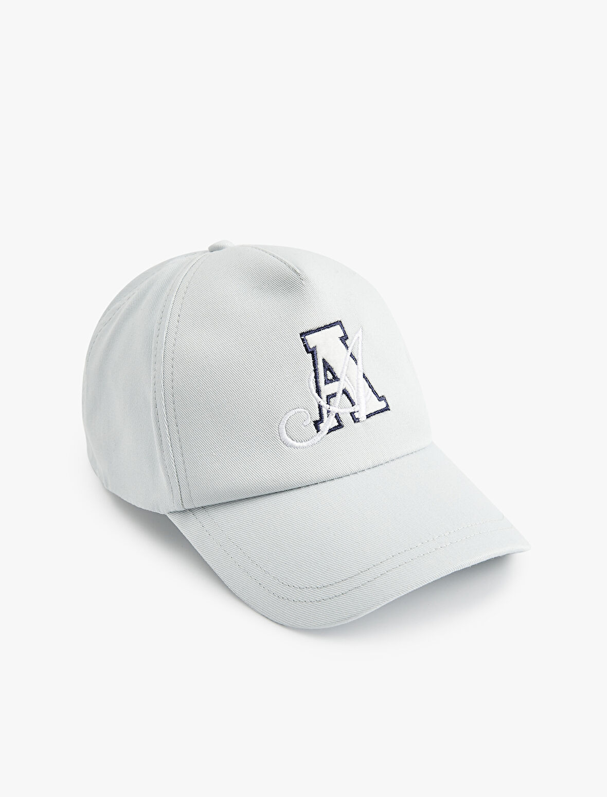 İşlemeli Pamuklu Kep Şapka 