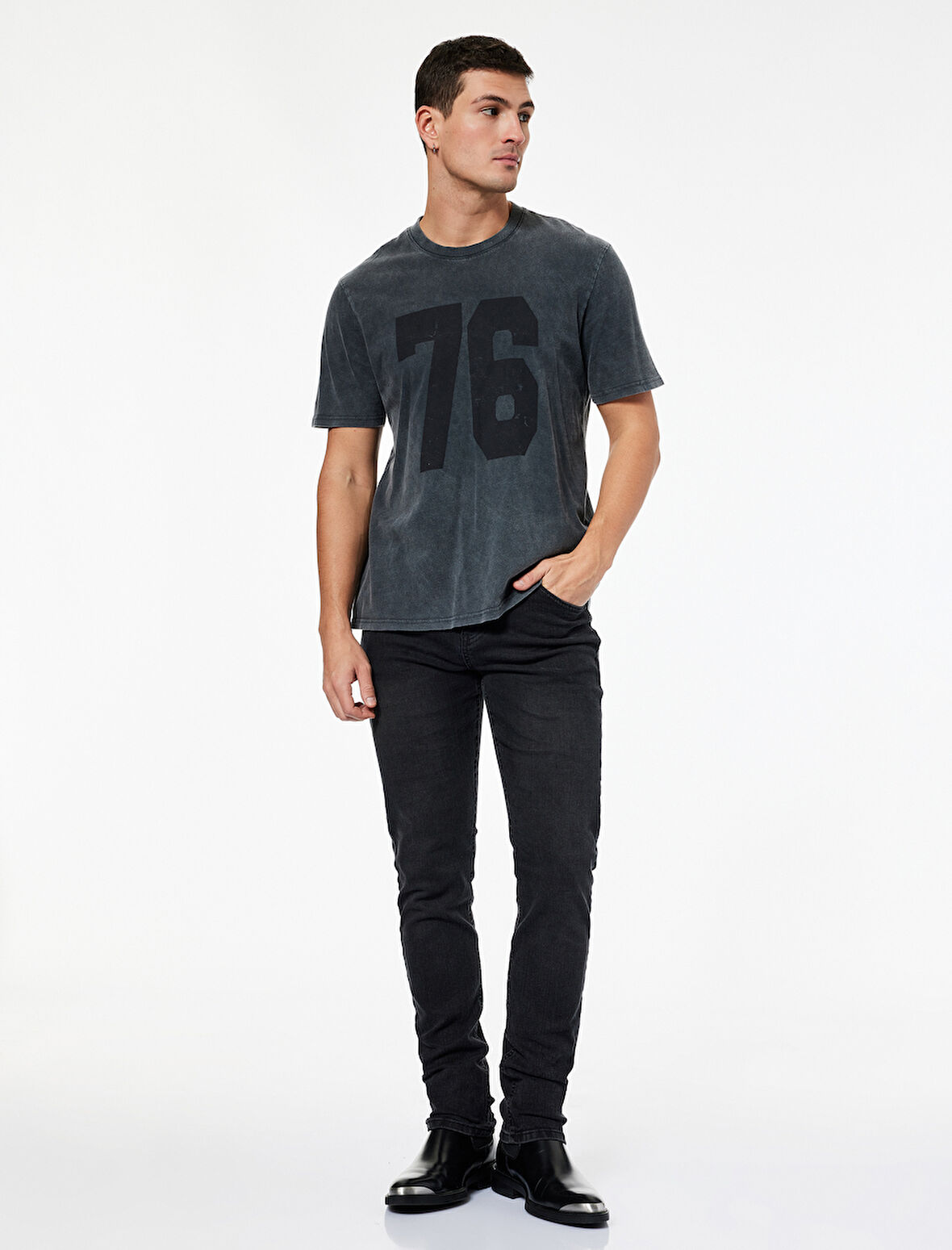 Pamuklu Normal Bel Slim Fit Jean Pantolon - Brad Jean