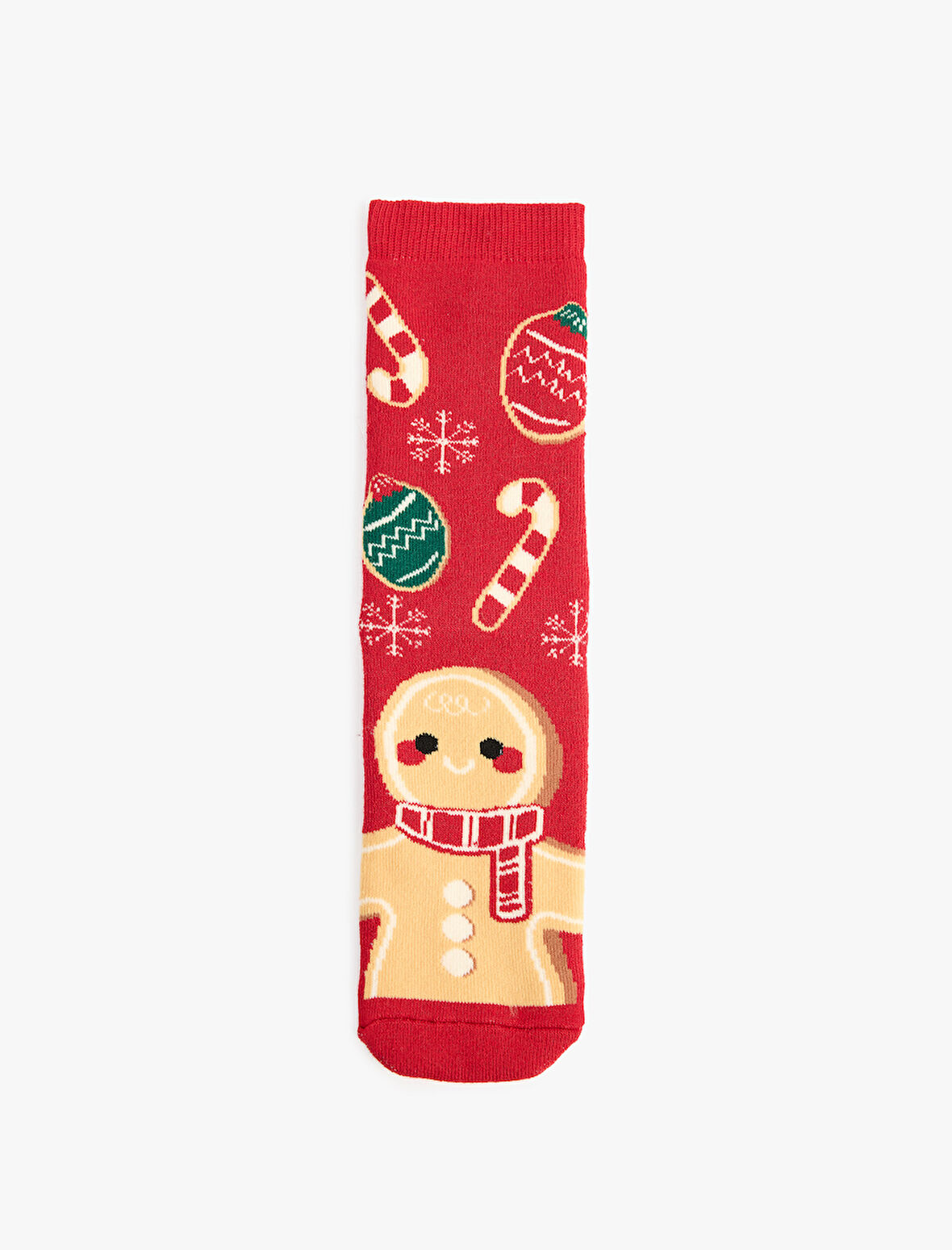 Yılbaşı Temalı Pamuklu Kalın Soket Çorap