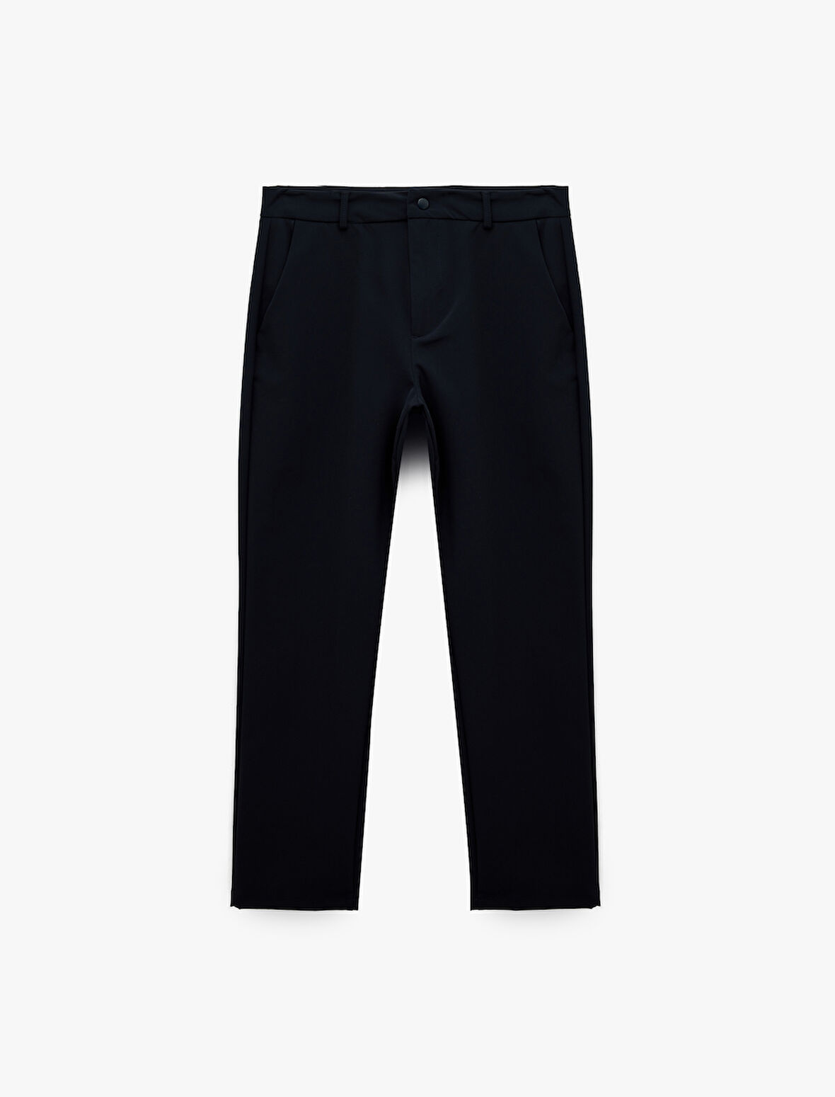 Regular Fit Cepli Çıtçıt Düğmeli Kumaş Pantolon