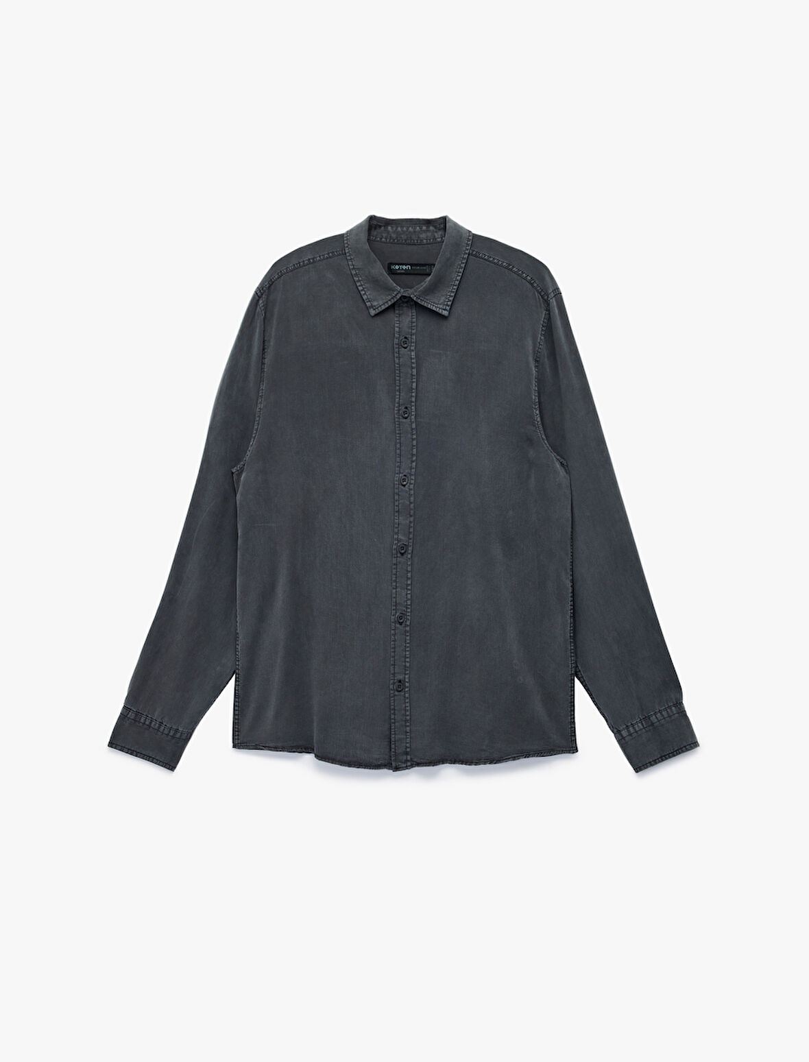 Regular Fit Uzun Kollu Düğmeli Klasik Yaka Gömlek