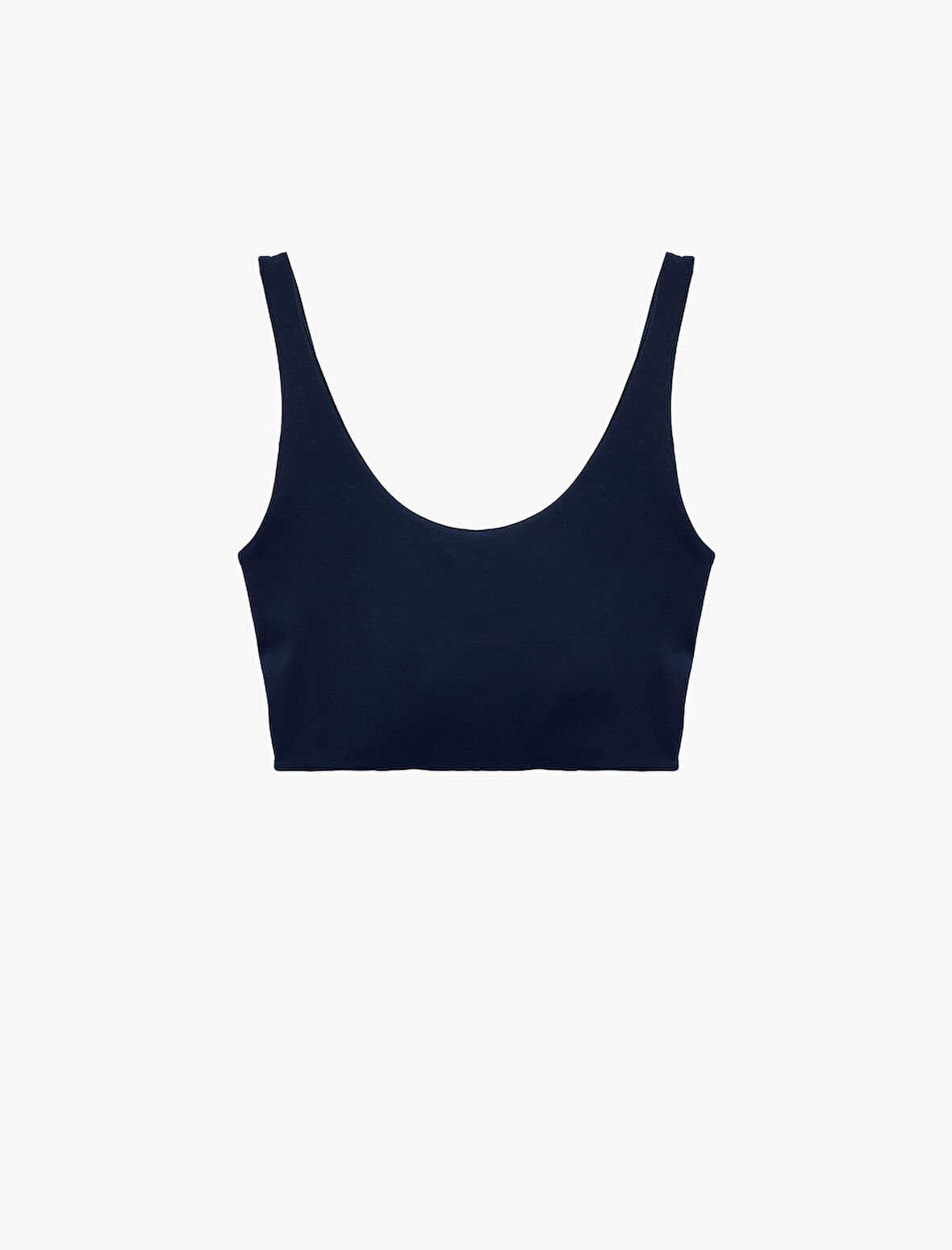 Slim Fit Kolsuz U Yaka Sporcu Sütyeni