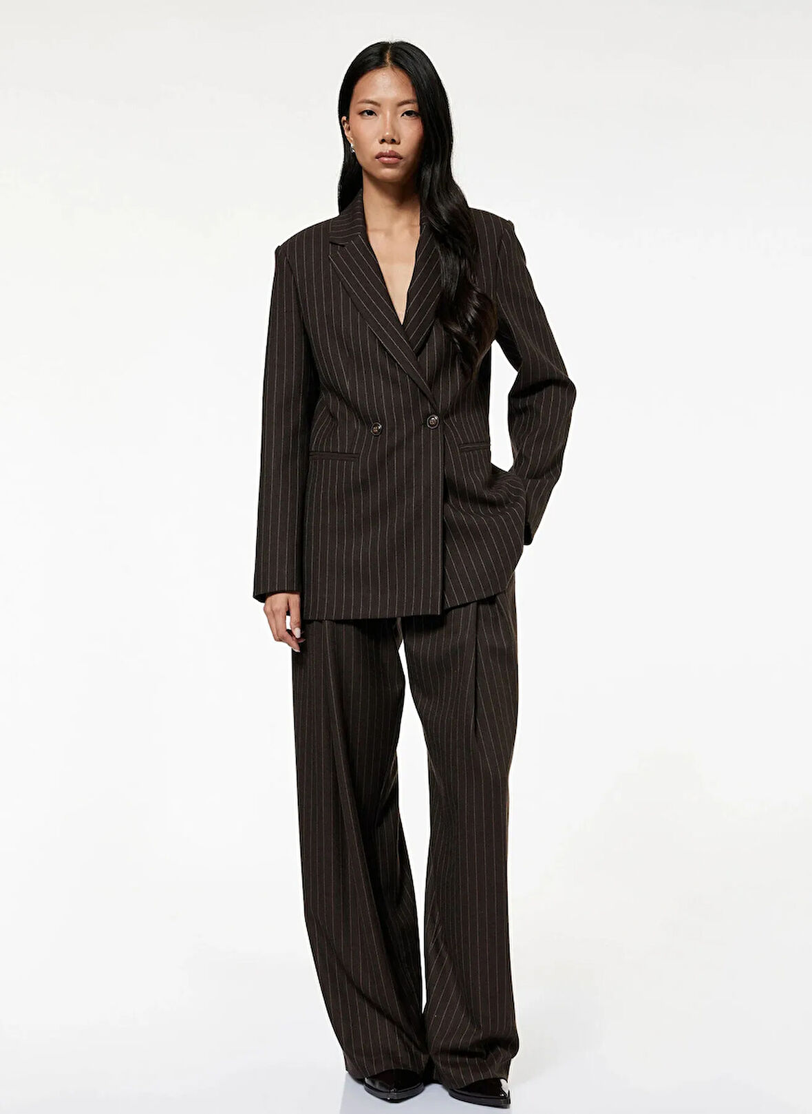 Koton Regular Fit Kahve Kadın Ceket 6WAK50069PW