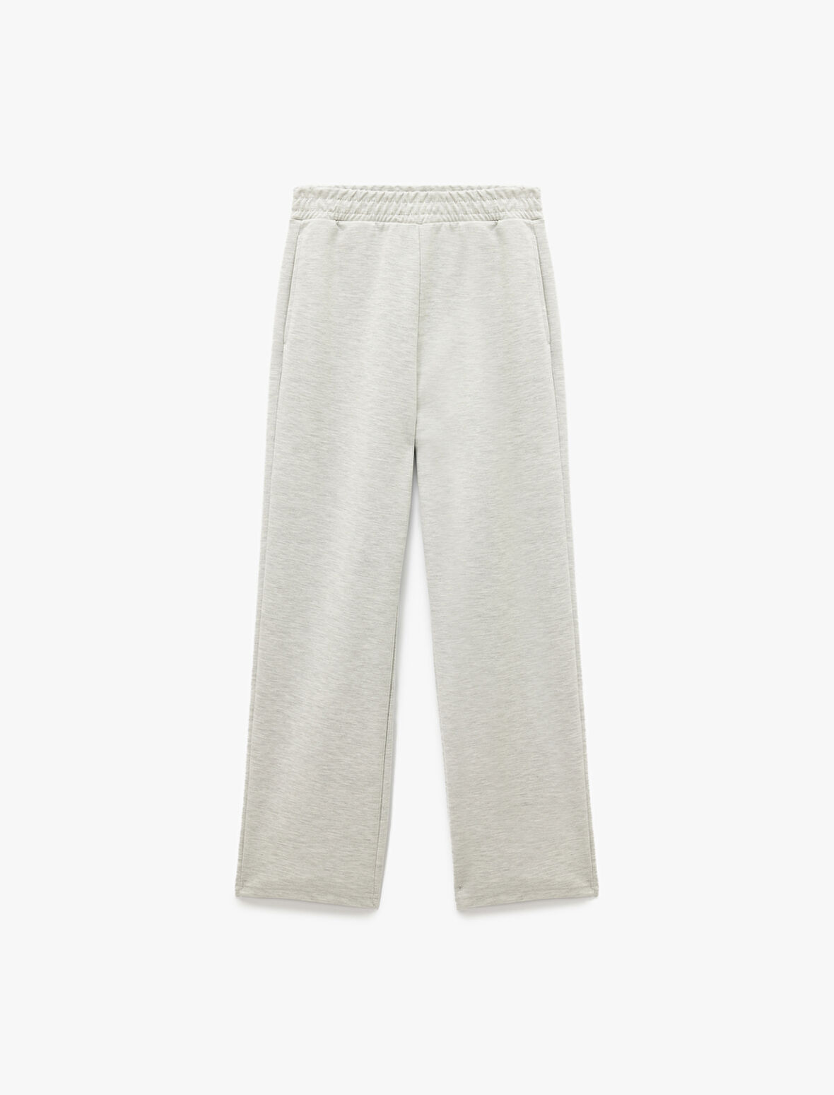 Beli Lastikli Cep Detaylı Rahat Kalıp Geniş Paça Eşofman Altı