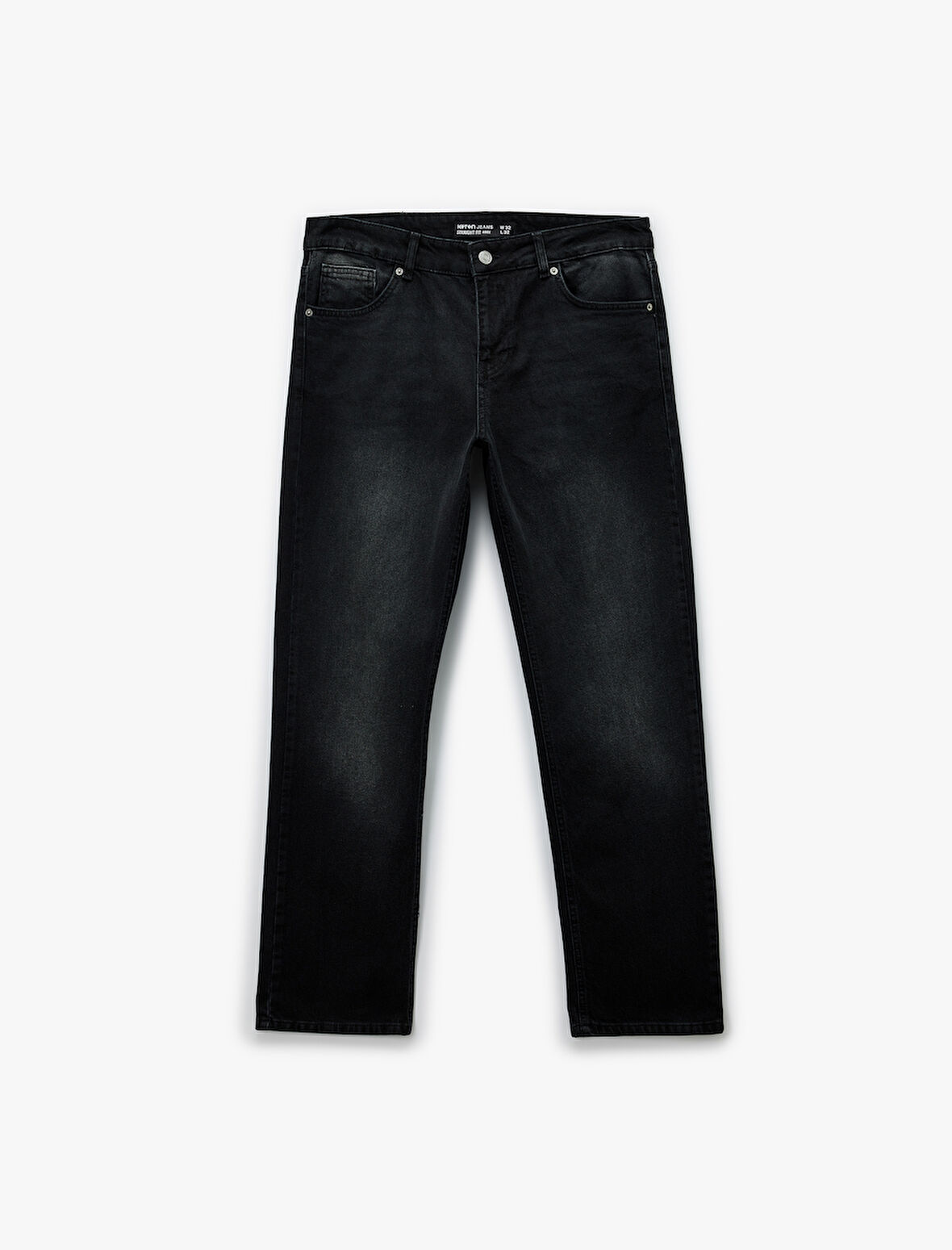Normal Bel Cepli Straight Fit Jean Pantolon - Mark Jean