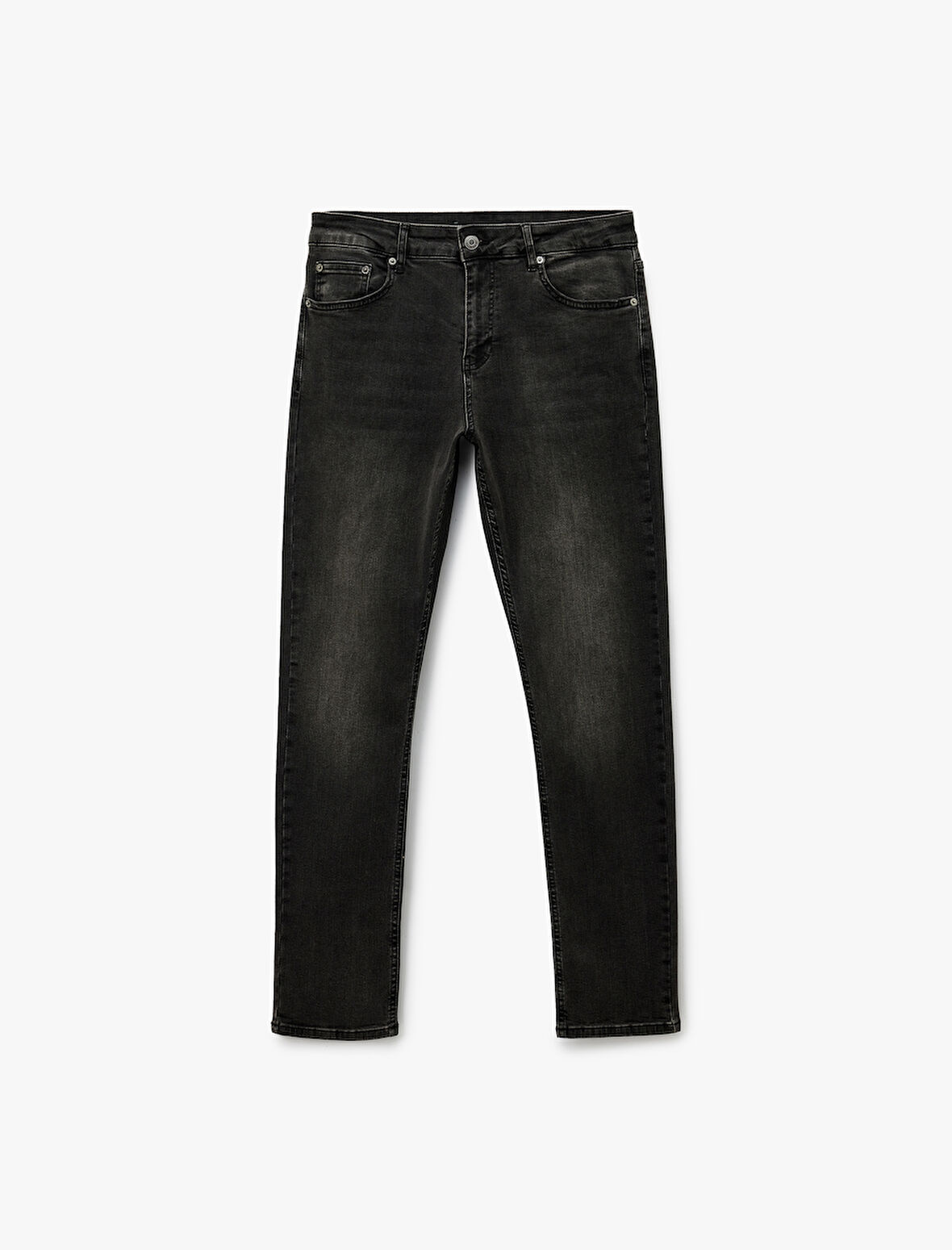 Normal Bel Pamuklu Slim Fit Jean Pantolon - Brad Jean