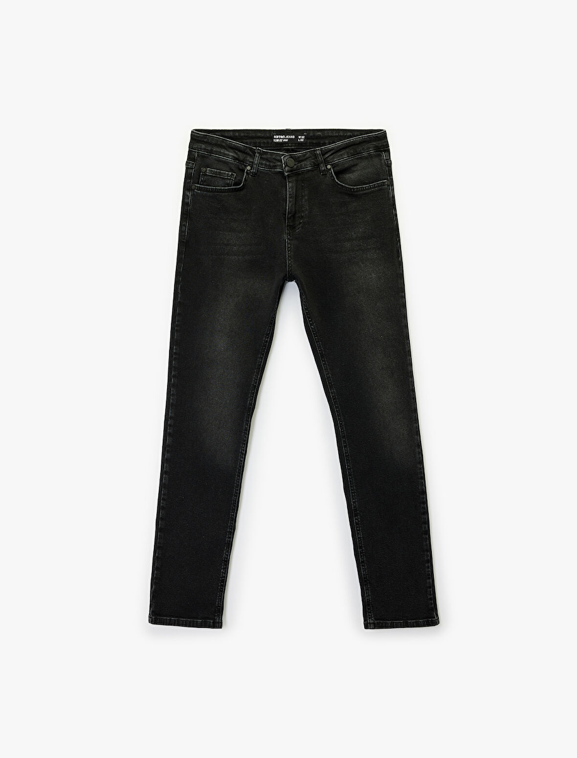 Normal Bel Pamuklu Slim Fit Jean Pantolon - Brad Jean