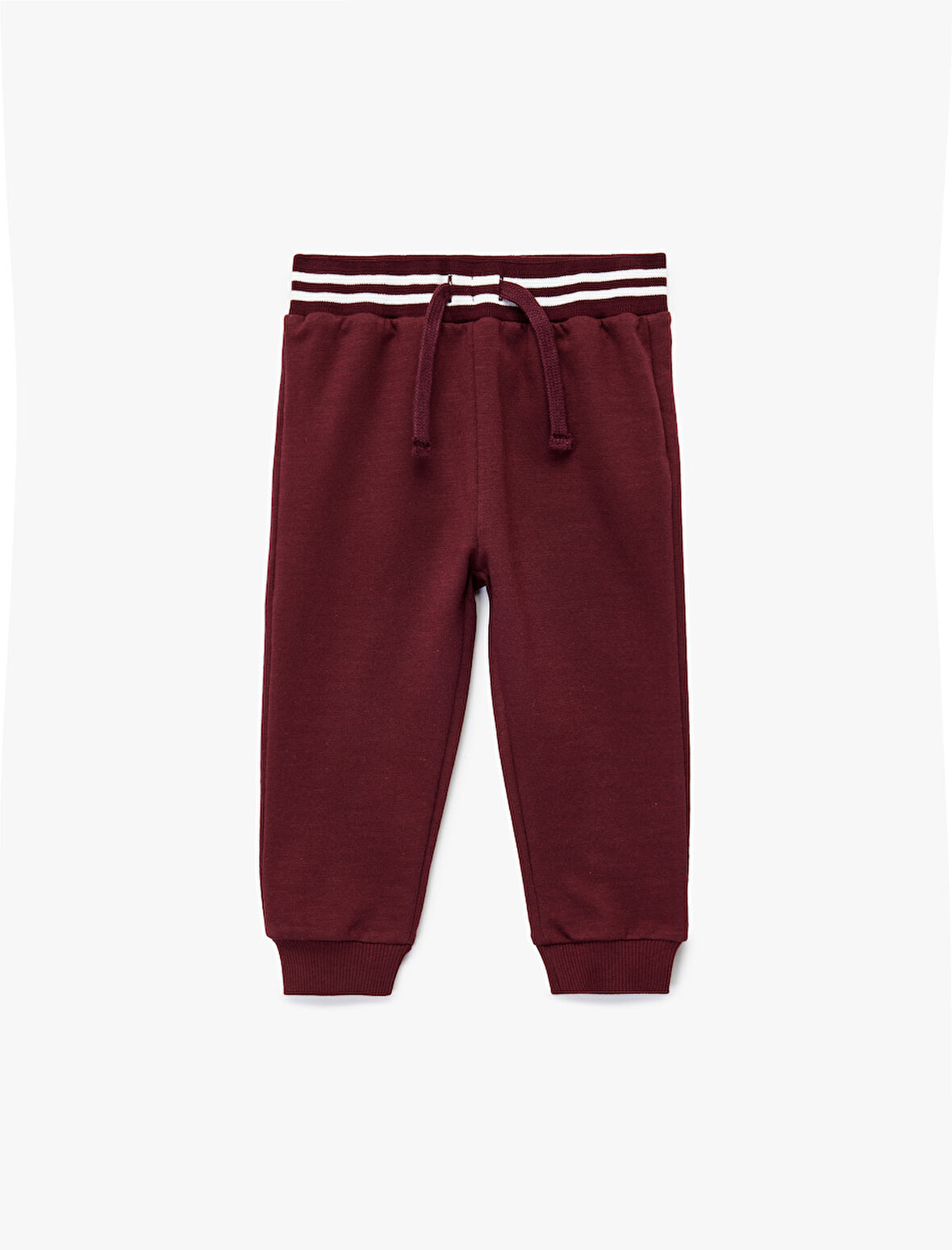 Şardonlu Beli Bağcıklı Jogger Eşofman Altı