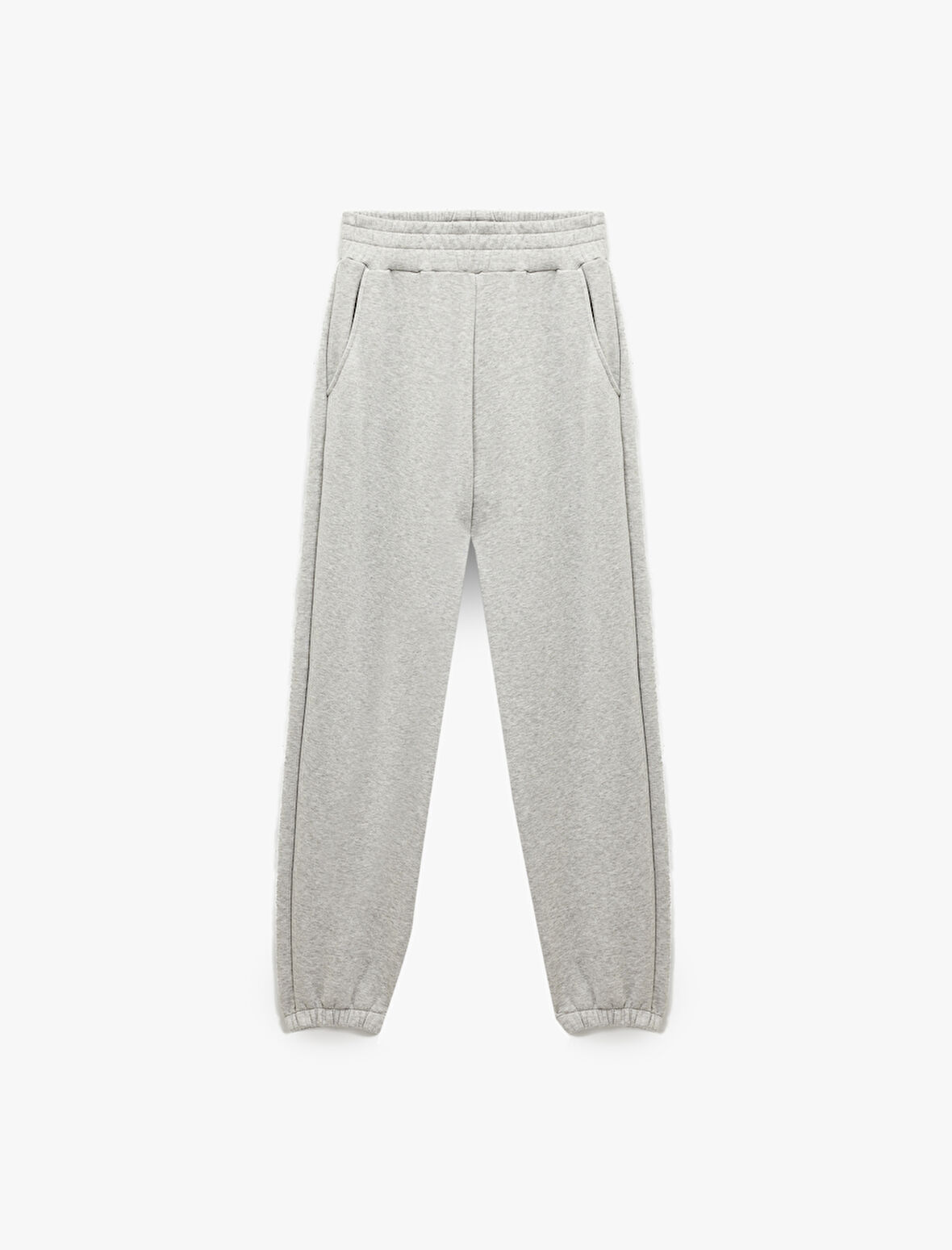 Modal Karışımlı Cepli Rahat Kalıp Beli Lastikli Jogger Eşofman Altı