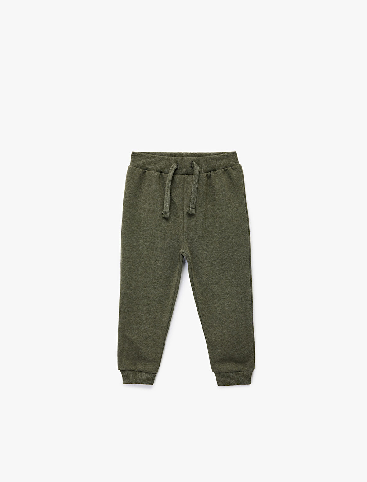 Beli Lastikli Şardonlu Basic Jogger Eşofman Altı