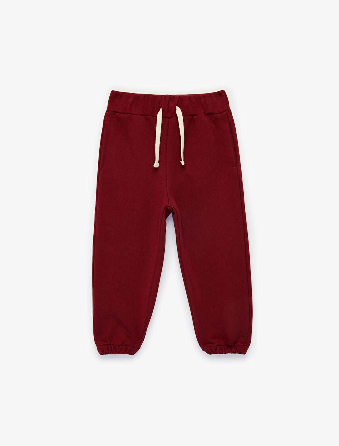 Pamuklu Beli Bağcıklı Basic Jogger Eşofman Altı