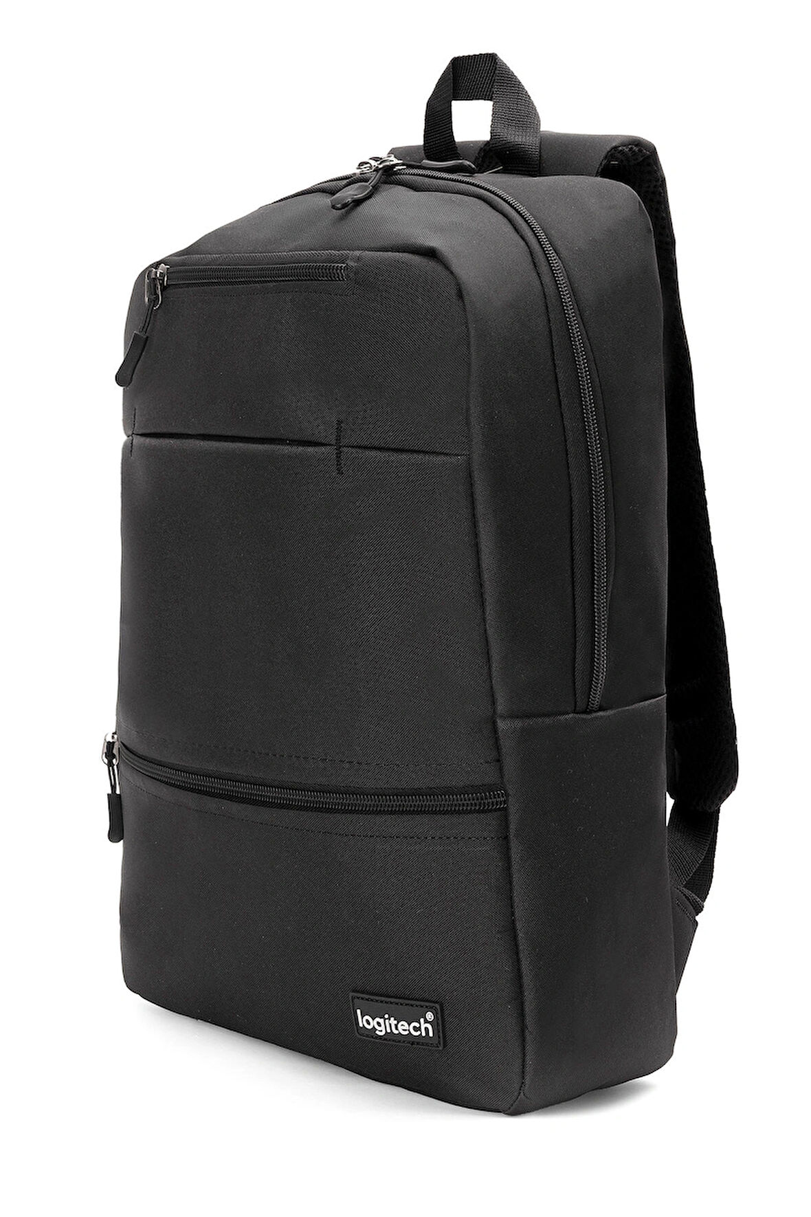 Orijinal 15.6" inç Siyah Kumaş Laptop Bilgisayar Seyahat Günlük Okul Unisex Notebook Sırt Çantası
